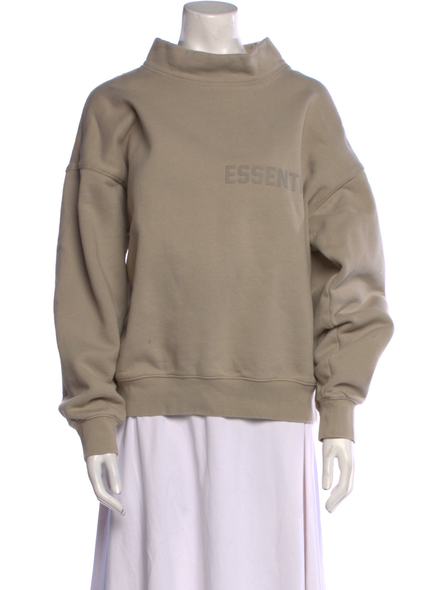 Essentials - Fear of God Mock Neck Long Sleeve Sweatshirt