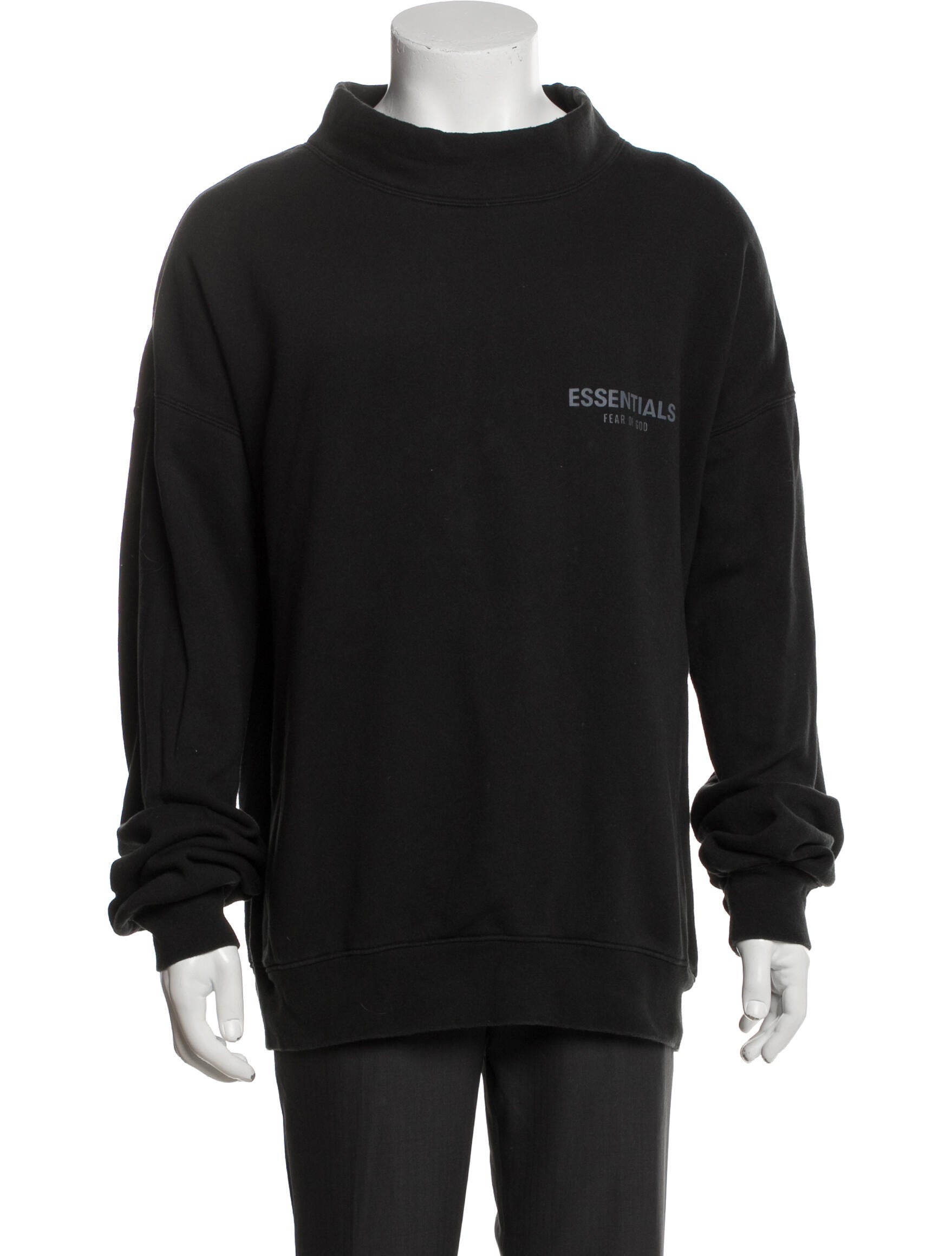 Essentials - Fear of God Graphic Print Crew Neck Sweatshirt