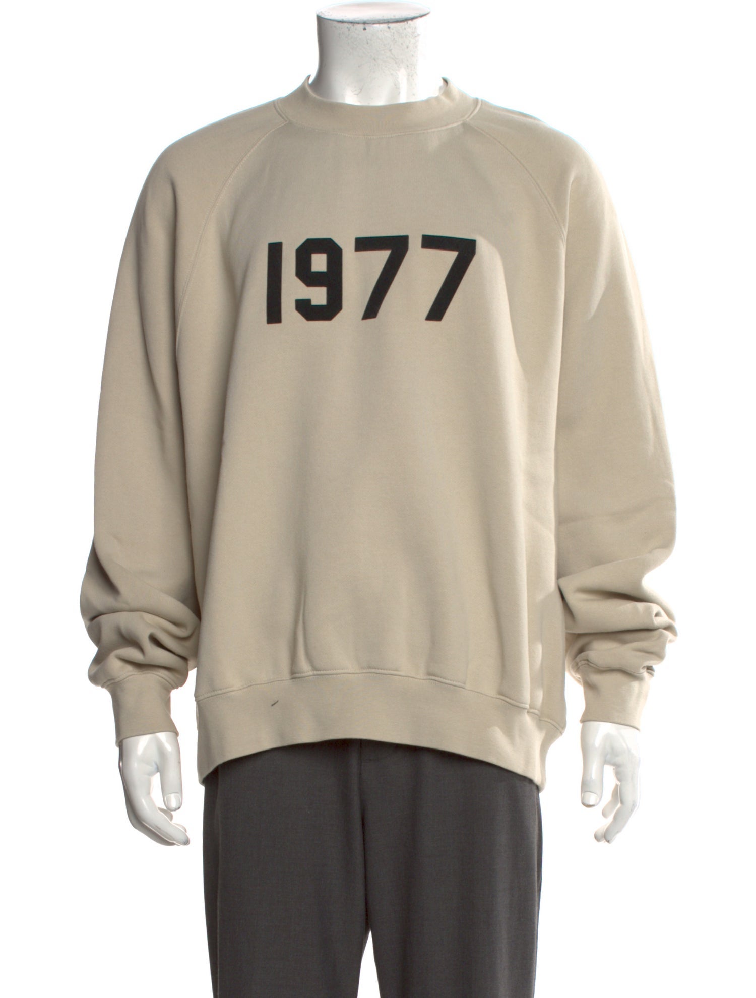 Essentials - Fear of God 1977 Logo Graphic Print Sweatshirt
