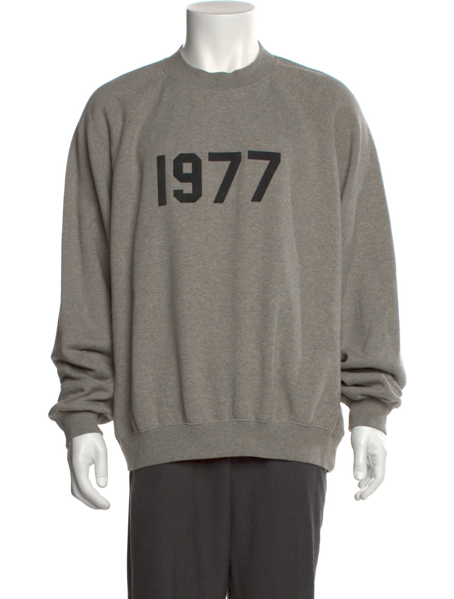 Essentials - Fear of God Graphic Print Crew Neck Sweatshirt