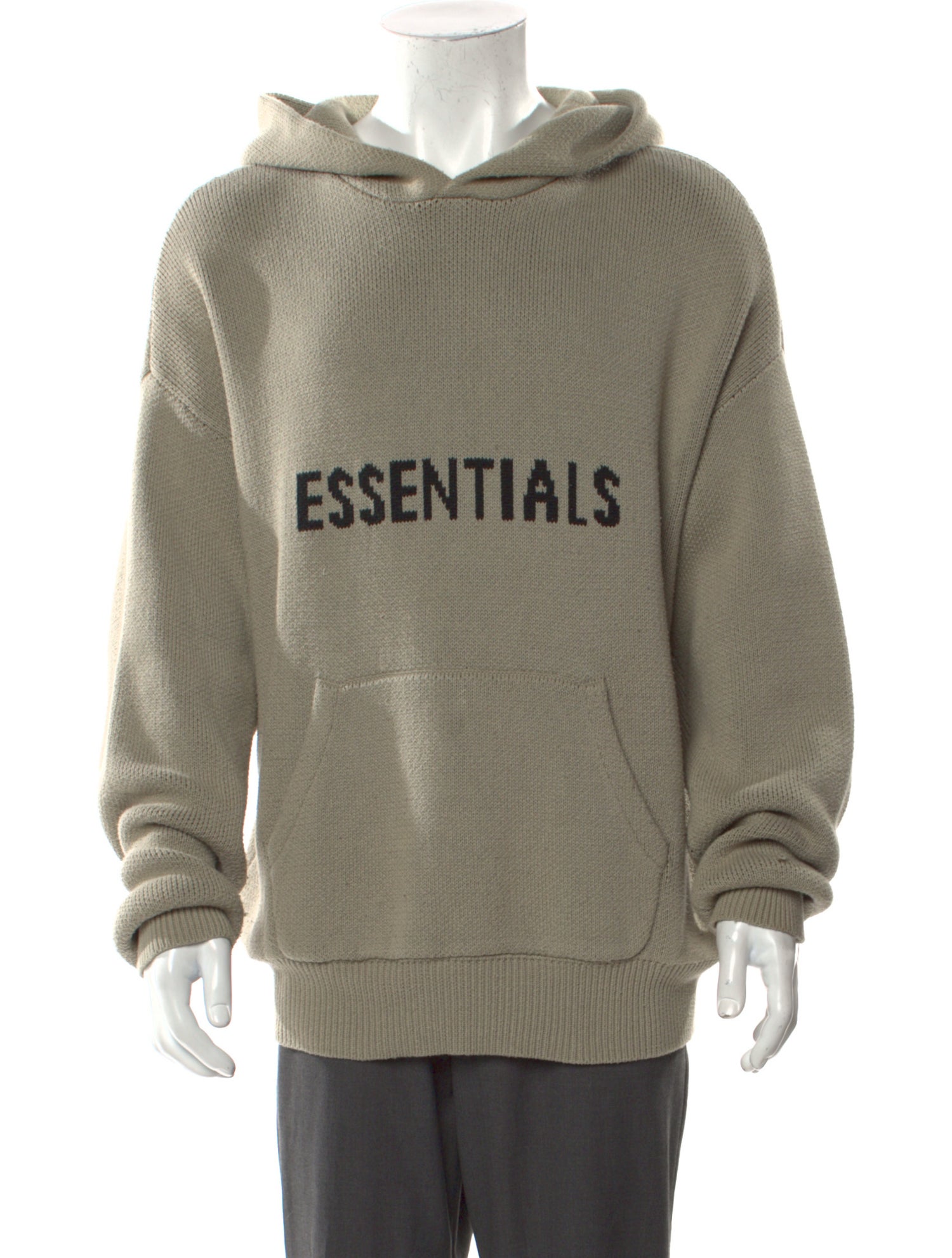 Essentials - Fear of God 2021 Knit Pullover 'Pistachio' Hoodie