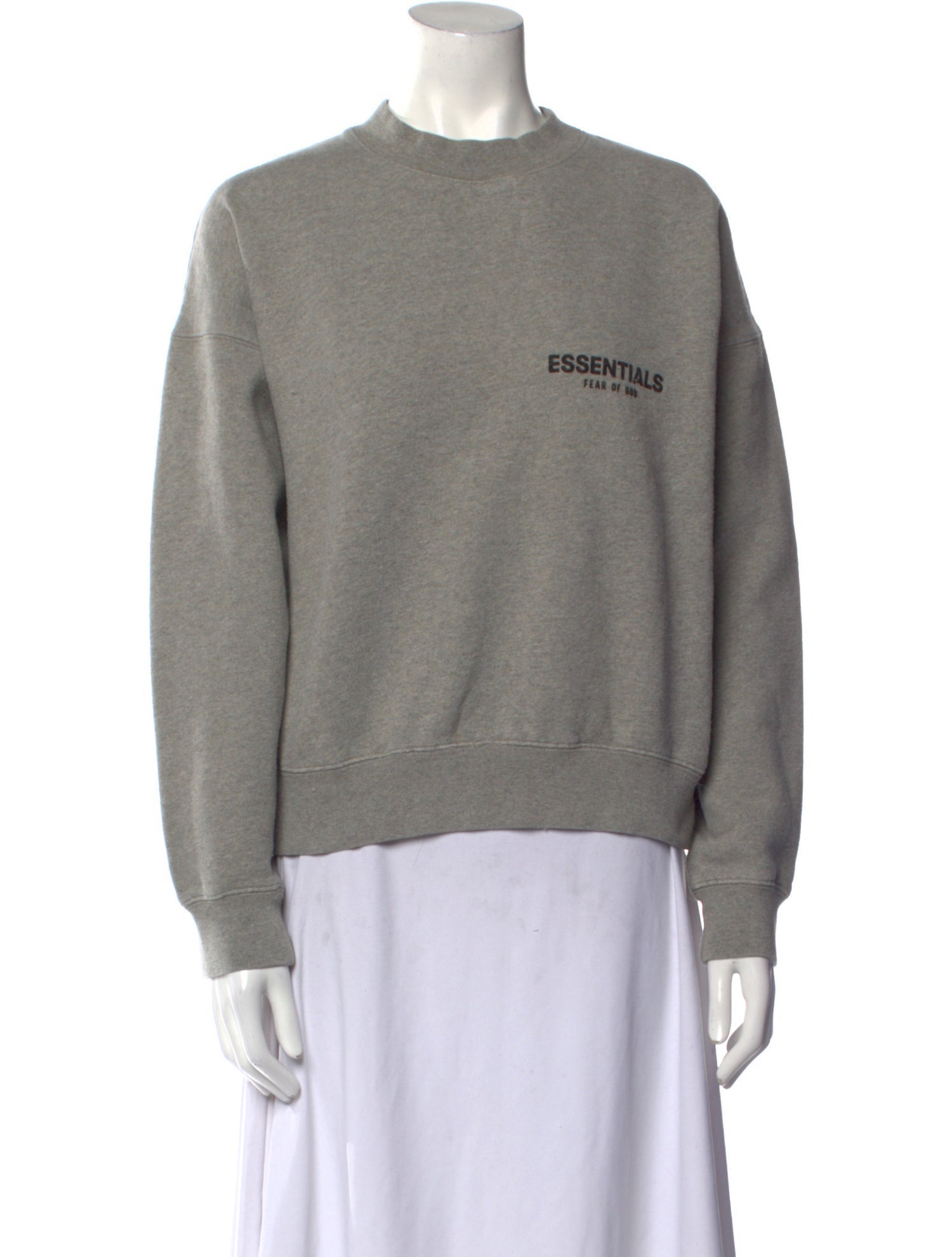 Essentials - Fear of God Graphic Print Crew Neck Sweatshirt