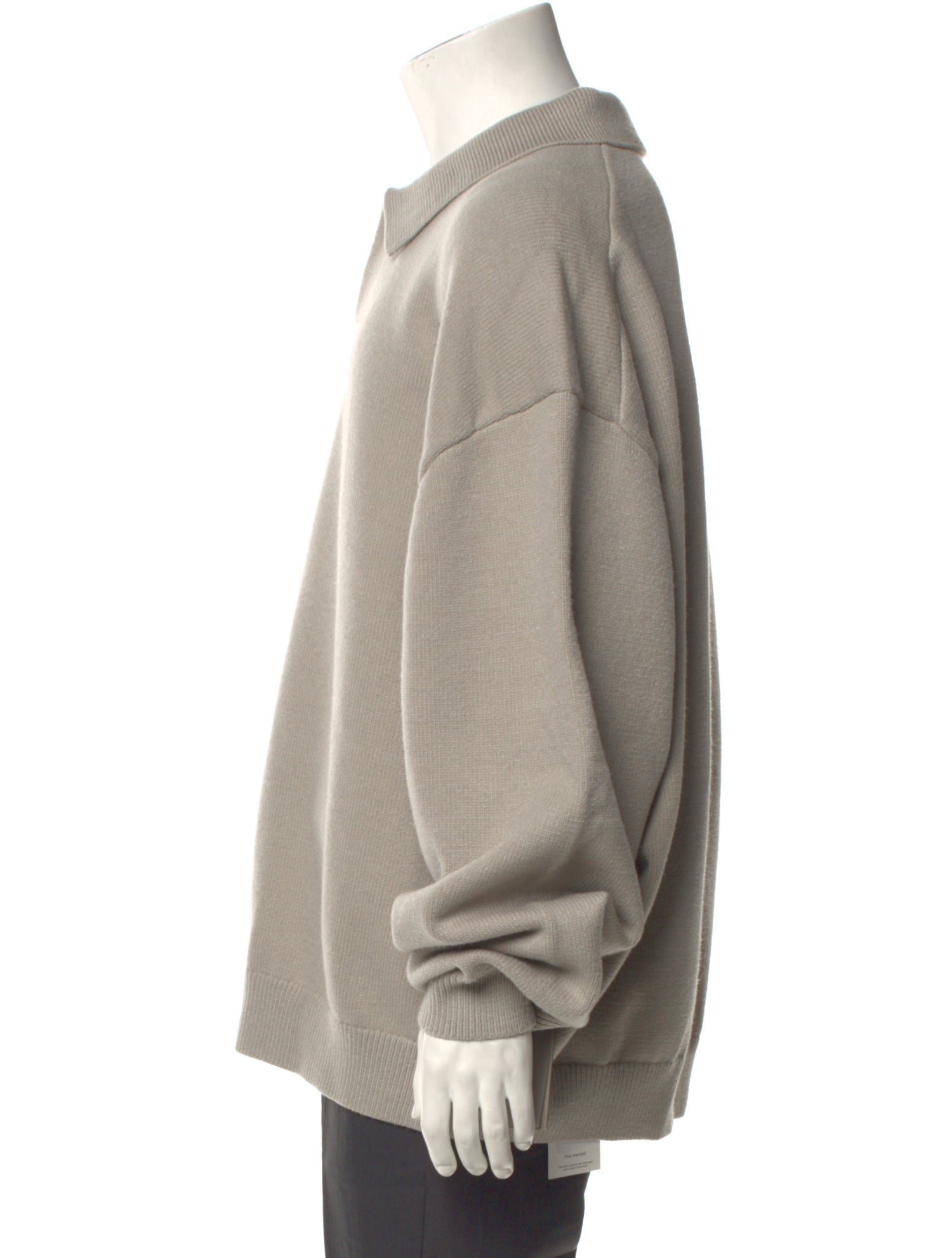 Essentials - Fear of God Mock Neck Long Sleeve Polo Sweater