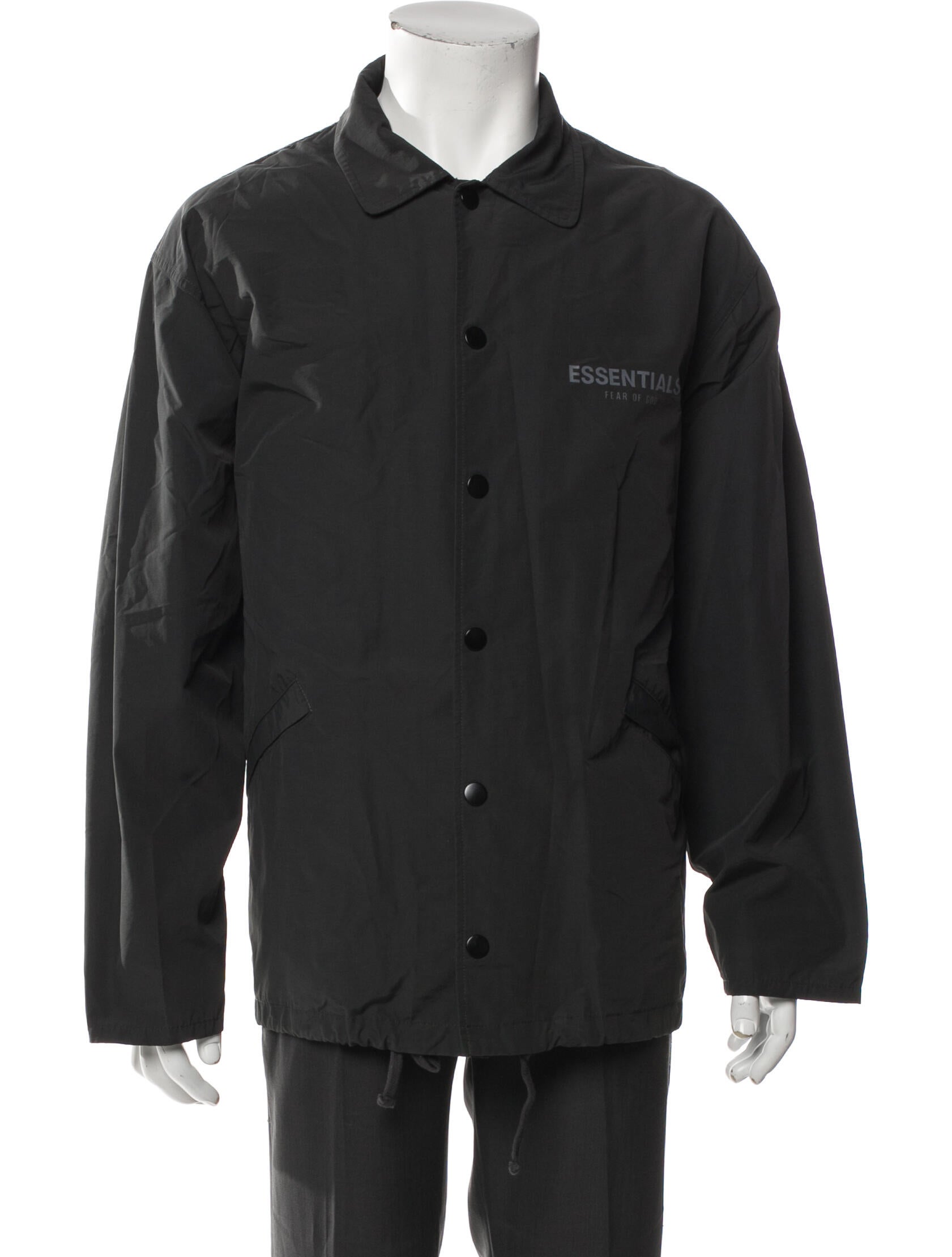 Essentials - Fear of God Graphic Print Utility Jacket