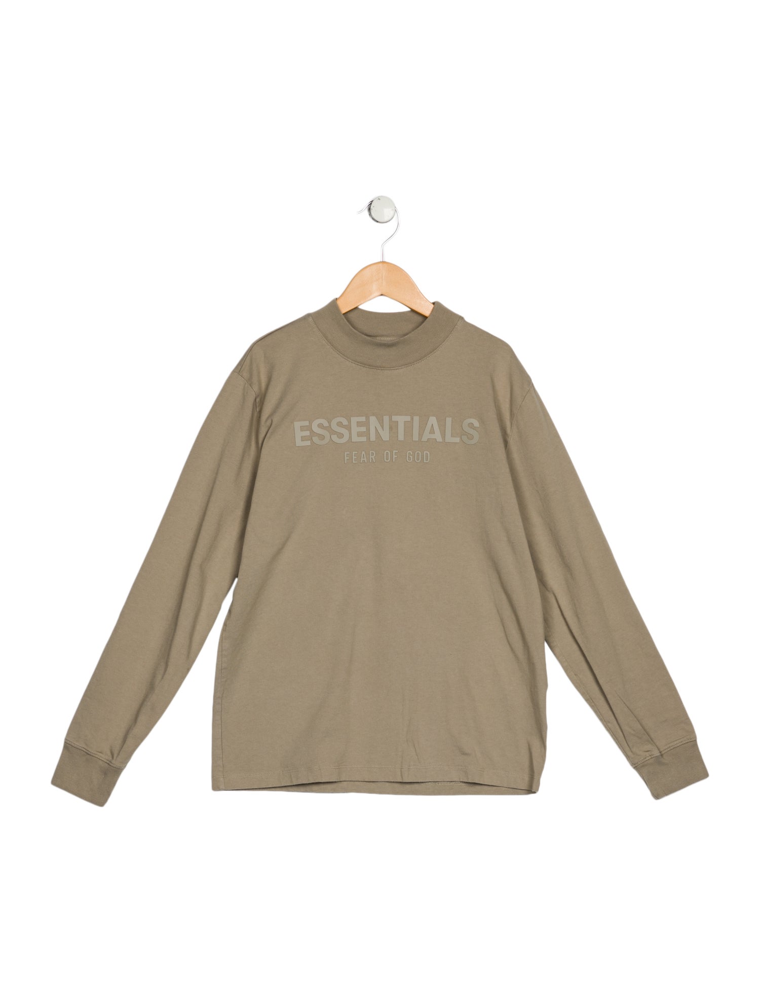Essentials - Fear of God Kid Boys' Solid Long-Sleeve T-Shirt