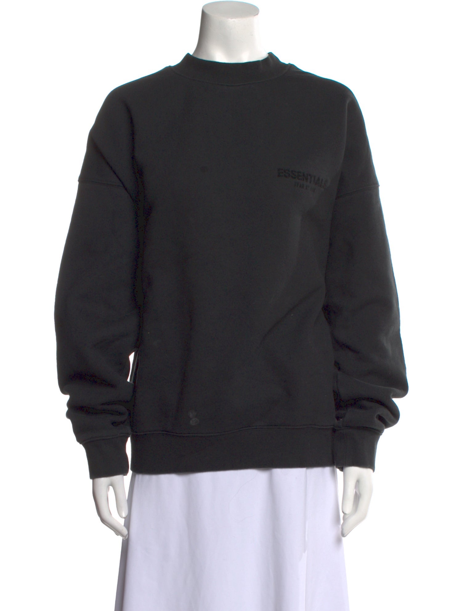 Essentials - Fear of God Mock Neck Long Sleeve Sweatshirt