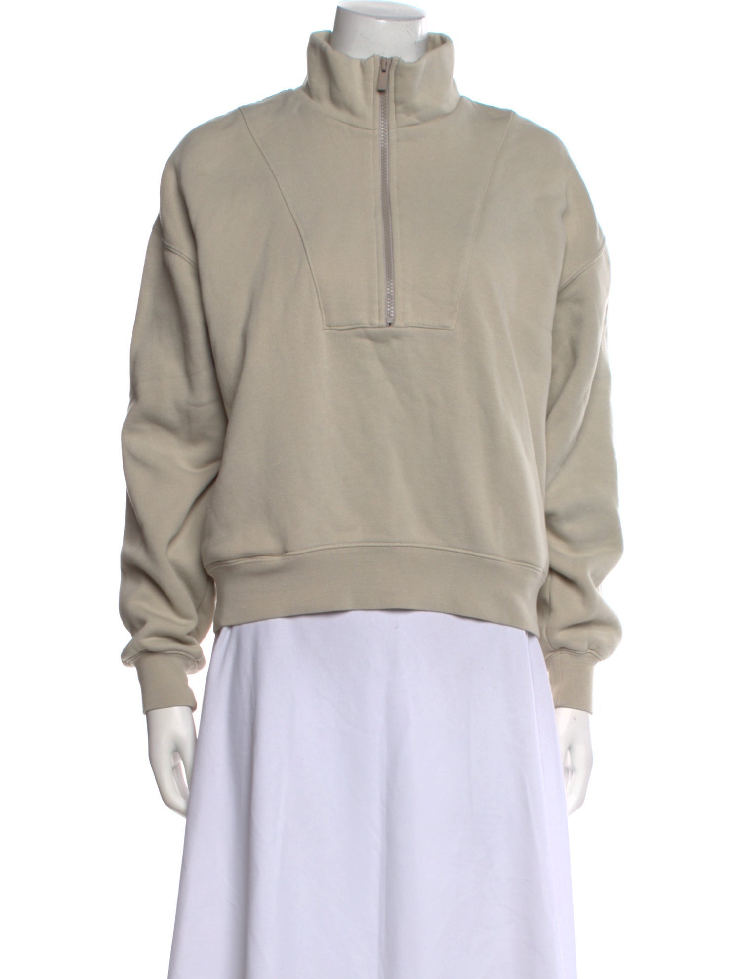 Essentials - Fear of God Mock Neck Long Sleeve Sweatshirt