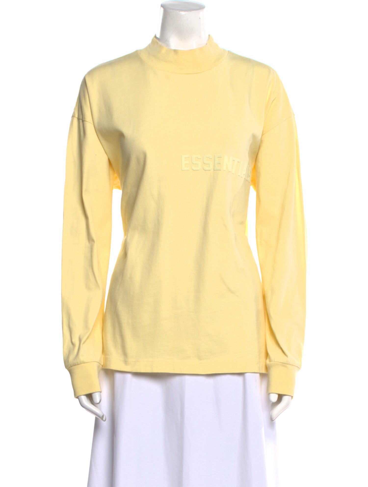 Essentials - Fear of God Mock Neck Long Sleeve Sweatshirt