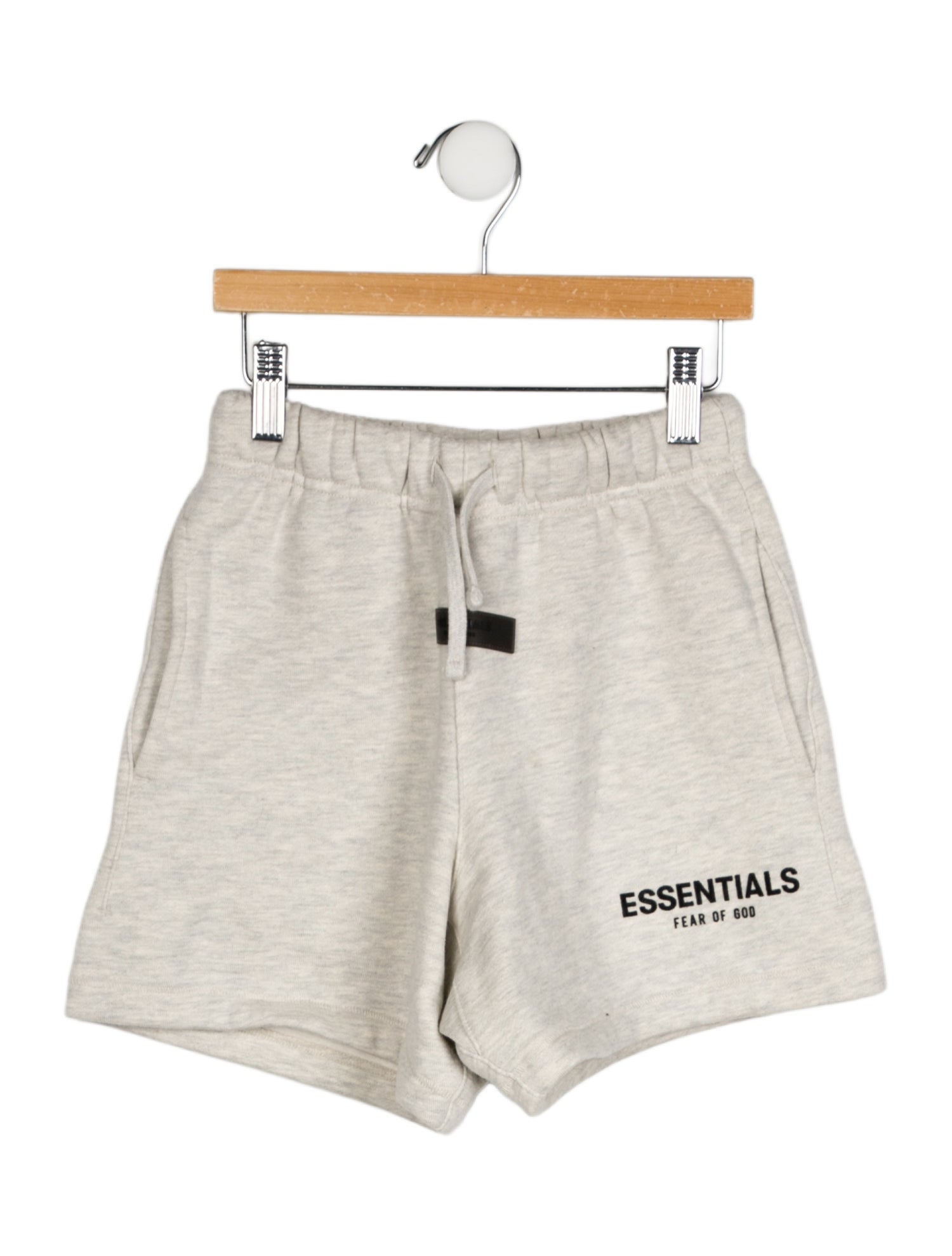Essentials - Fear of God Kids Logo Appliqued Sweatshort