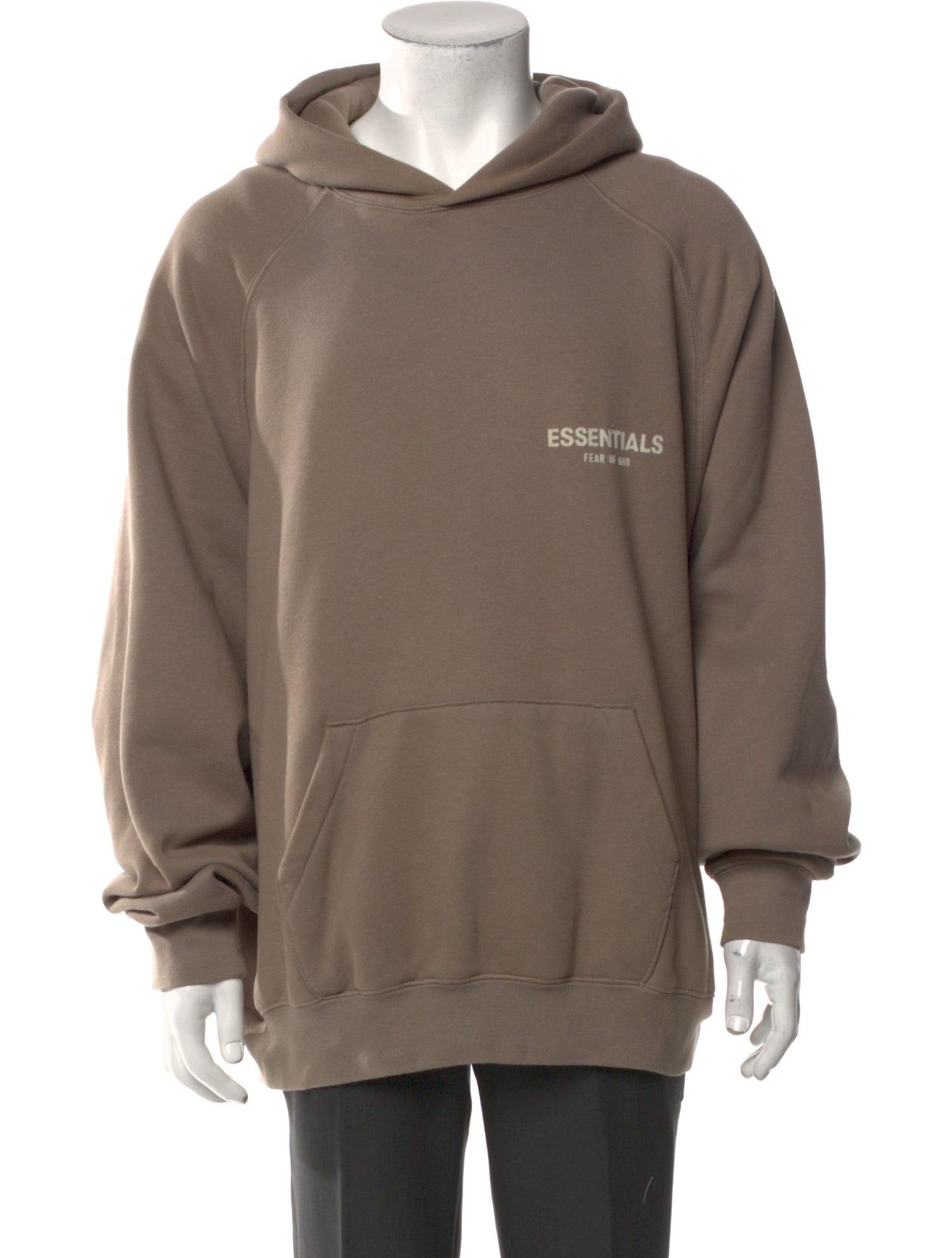Essentials - Fear of God Graphic Print Crew Neck Hoodie