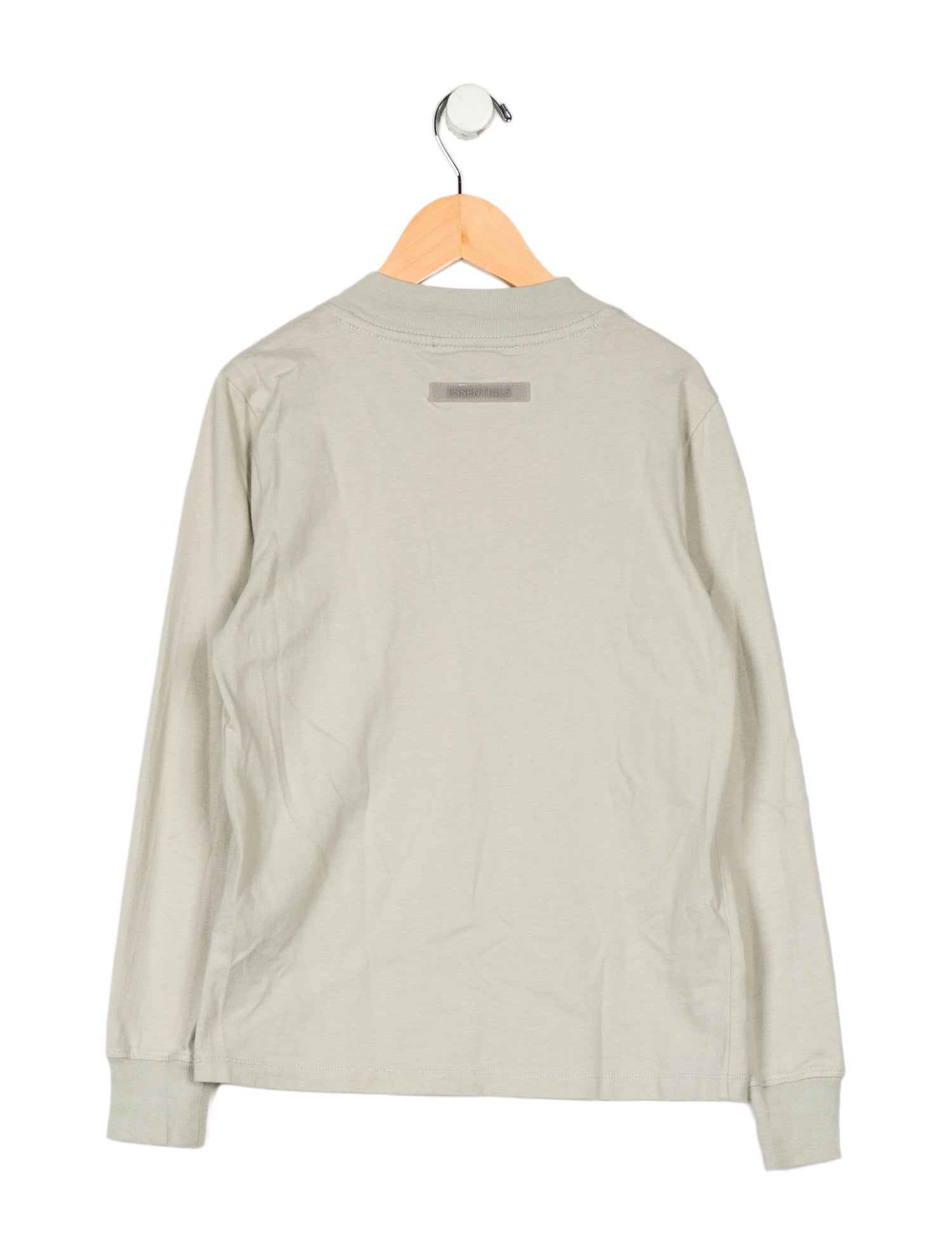 Essentials - Fear of God Boy's Logo Printed Long Sleeve T-Shirt