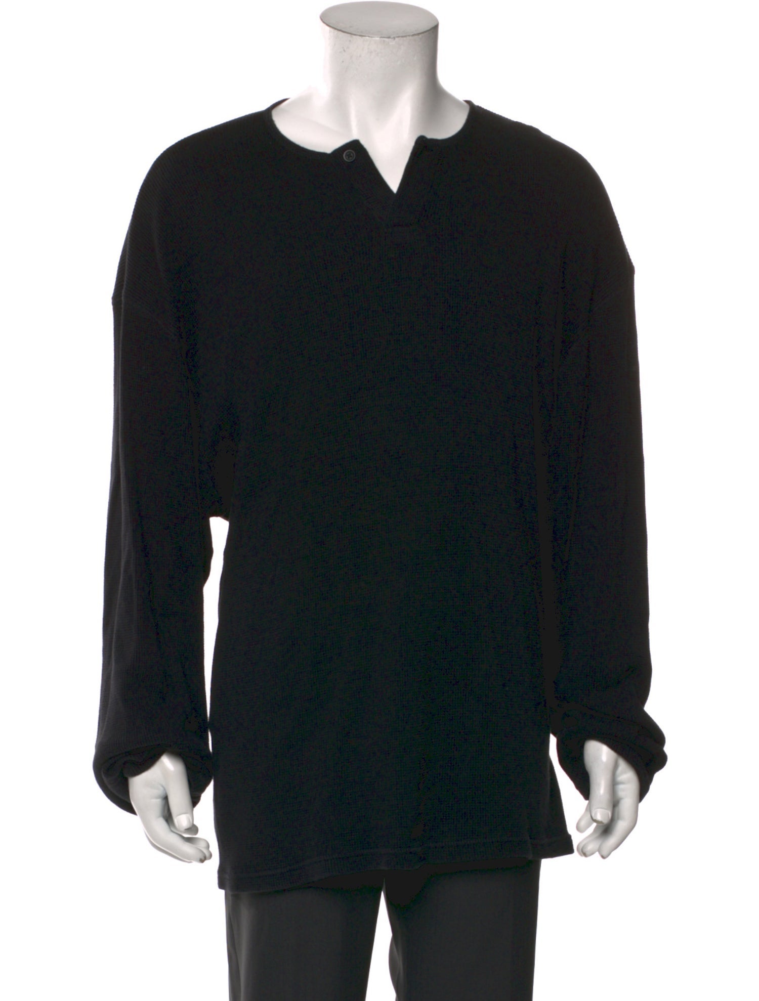 Essentials - Fear of God Crew Neck Long Sleeve Henley