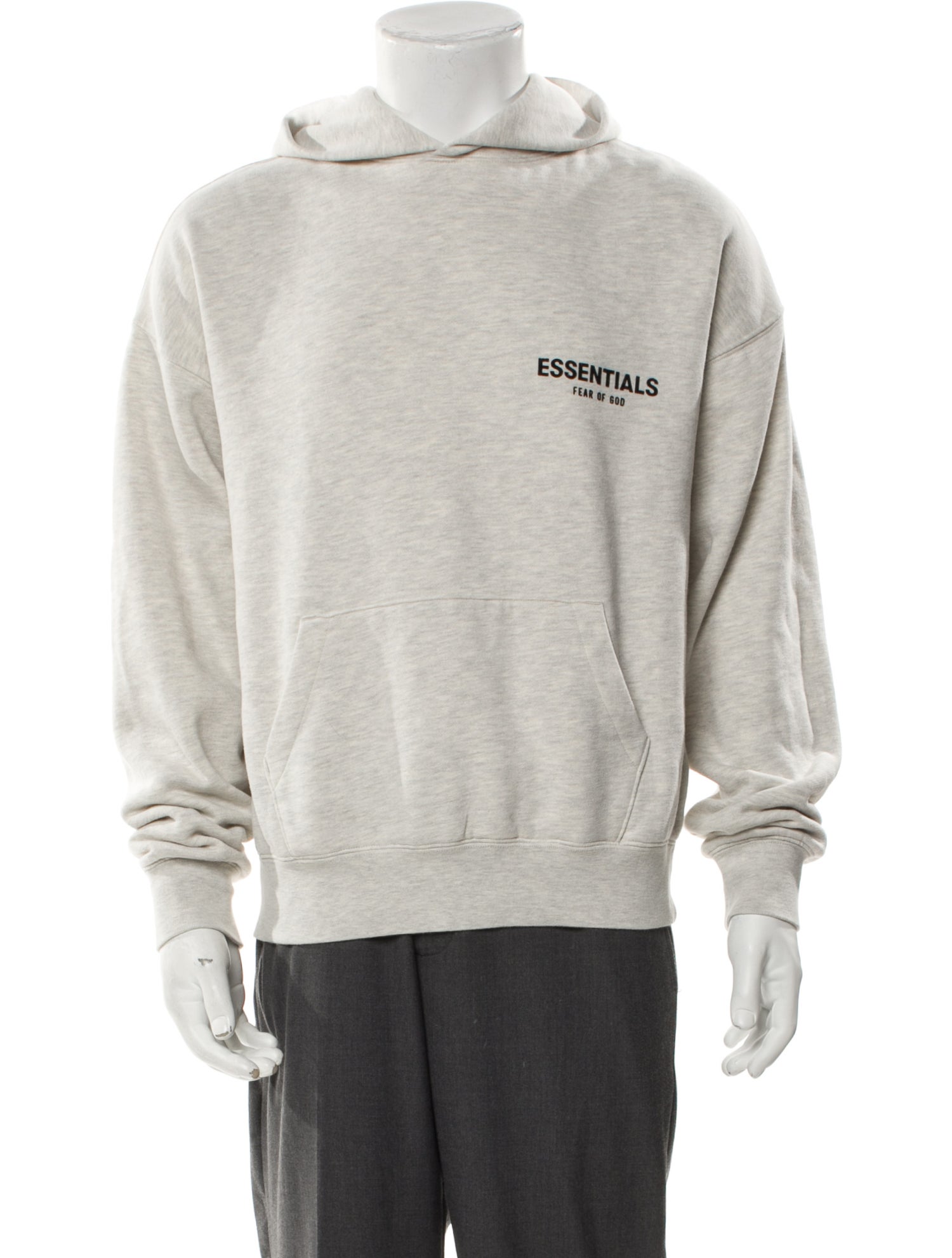 Essentials - Fear of God Signature Logo Graphic Print Hoodie