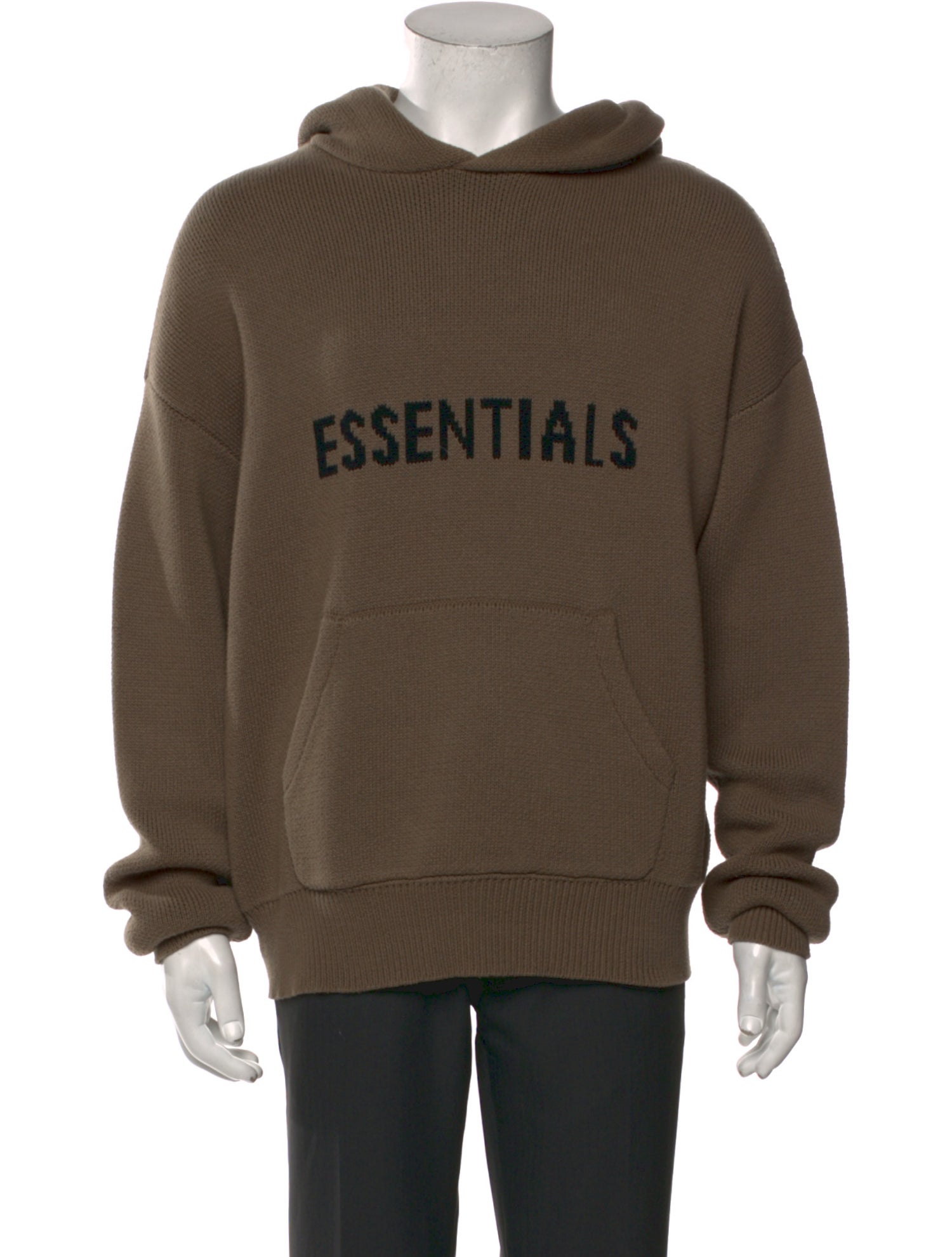 Essentials - Fear of God Graphic Print Crew Neck Hoodie