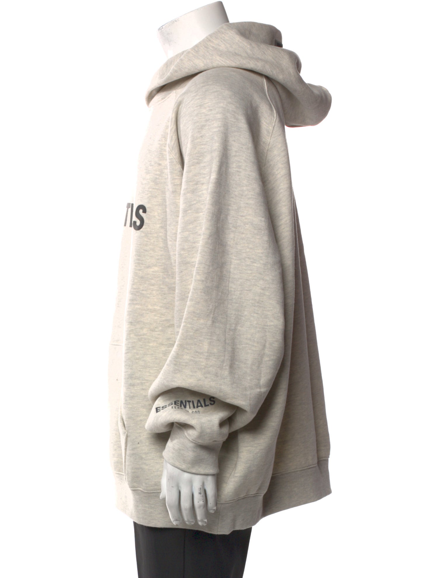 Essentials - Fear of God Graphic Print V-Neck Hoodie