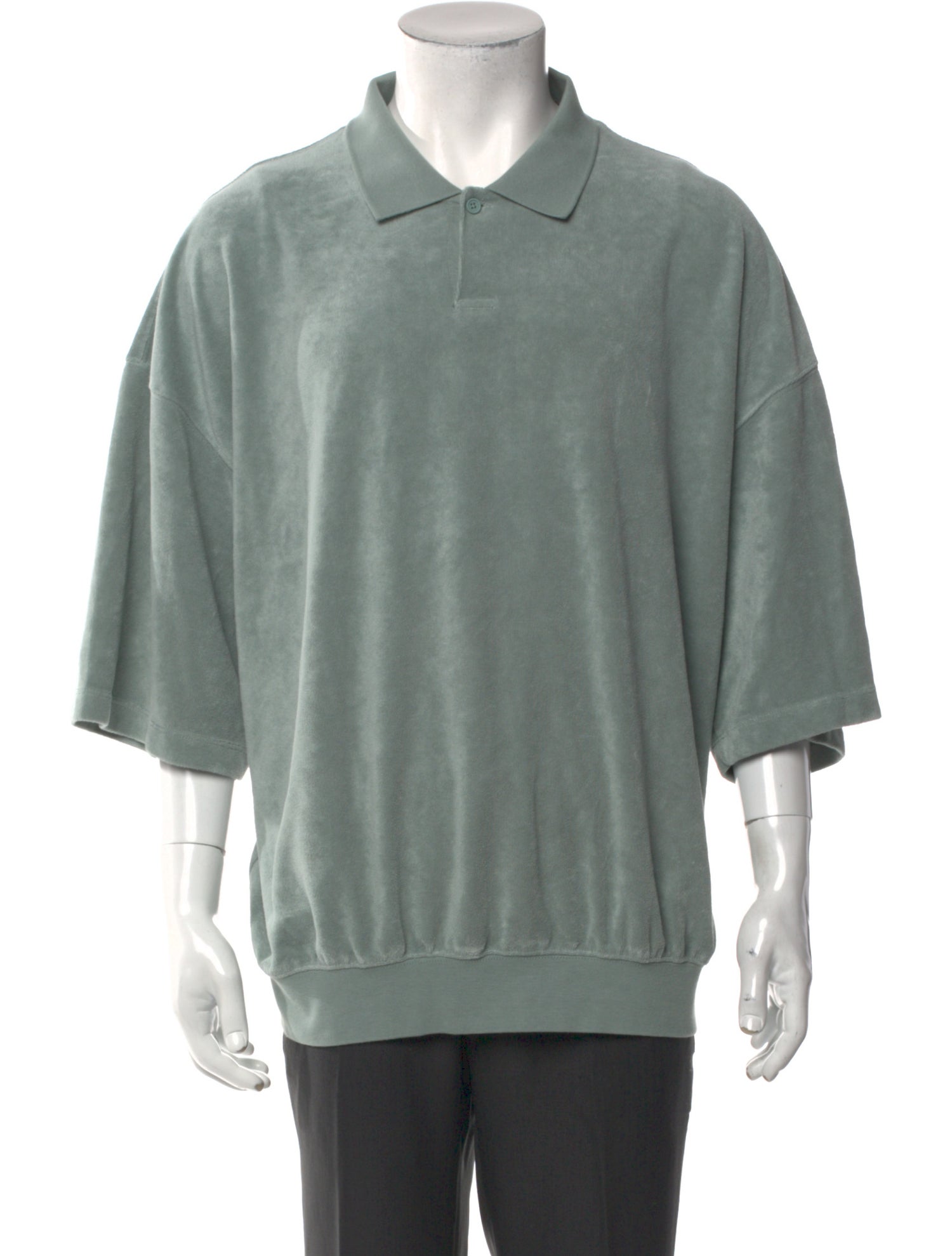 Essentials - Fear of God Signature Logo Collar Polo Shirt