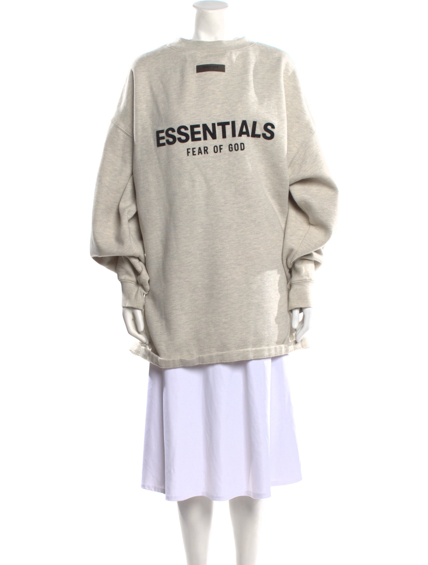 Essentials - Fear of God Graphic Print Crew Neck Sweatshirt