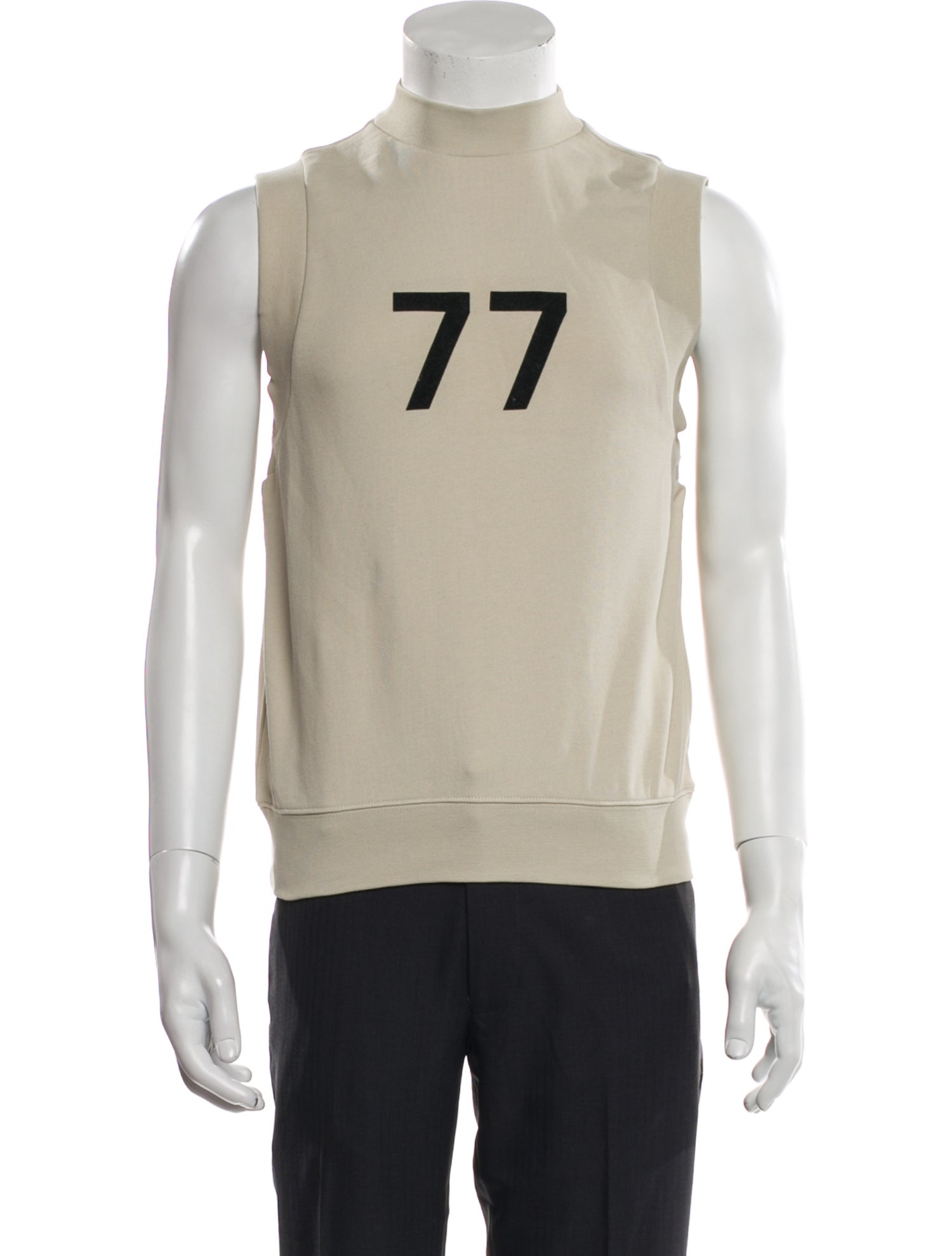 Essentials - Fear of God Graphic Print Mock Neck T-Shirt