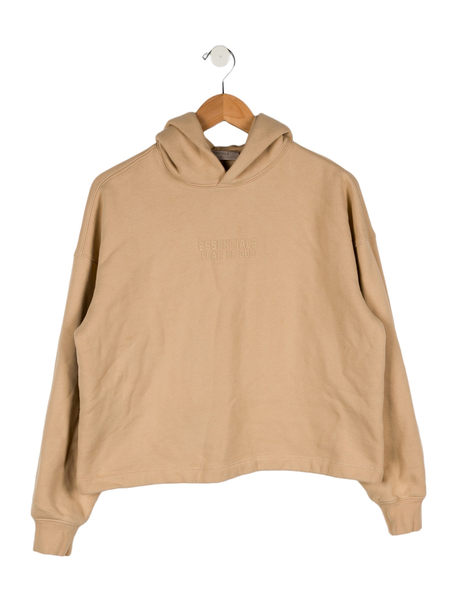 Essentials - Fear of God Logo Hooded Sweatshirt