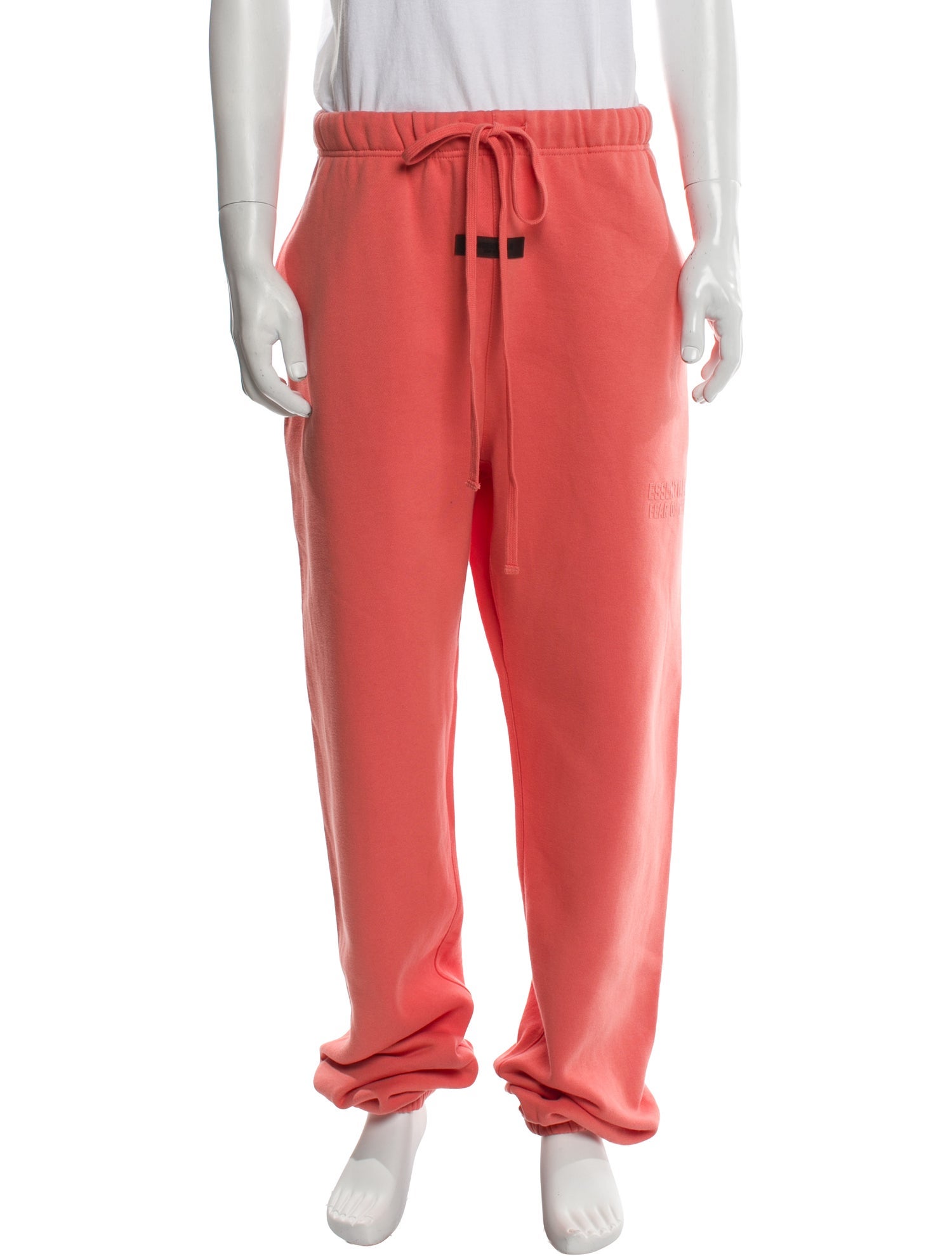 Essentials - Fear of God 2022 Logo Sweatpant 'Coral' Lounge Bottoms