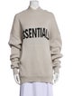 Essentials - Fear of God Graphic Print Mock Neck Sweater