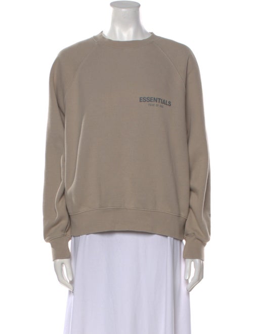 Essentials - Fear of God Graphic Print Crew Neck Sweatshirt