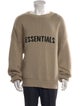Essentials - Fear of God Knit Crewneck Sweater Graphic Print Pullover