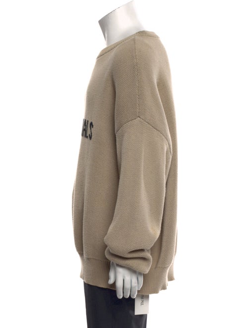 Essentials - Fear of God Knit Crewneck Sweater Graphic Print Pullover