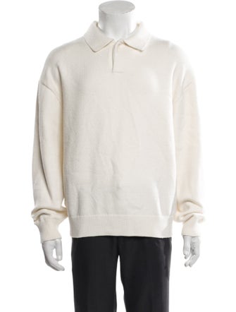 Essentials - Fear of God Collar Long Sleeve Polo Sweater