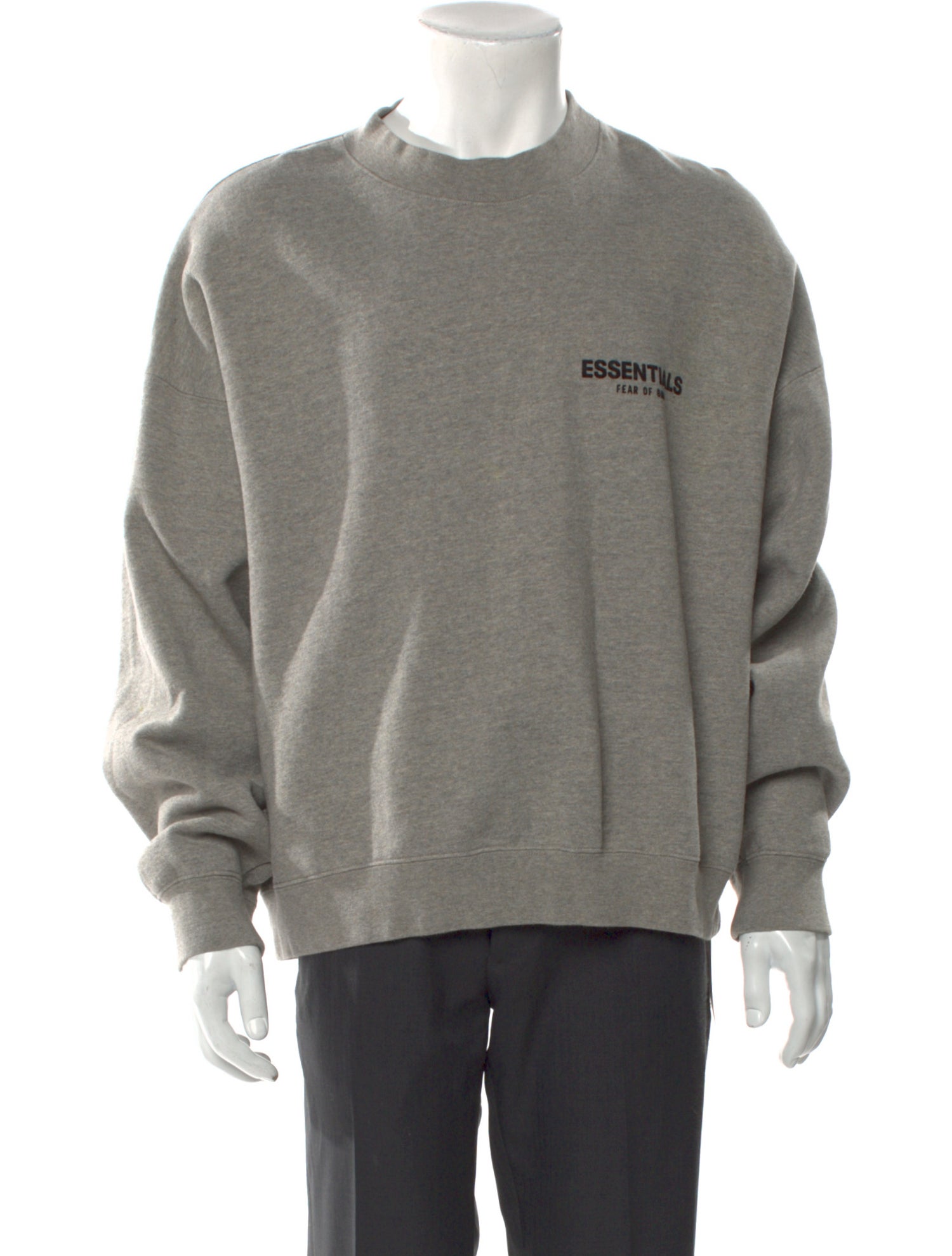 Essentials - Fear of God Graphic Print Crew Neck Sweatshirt