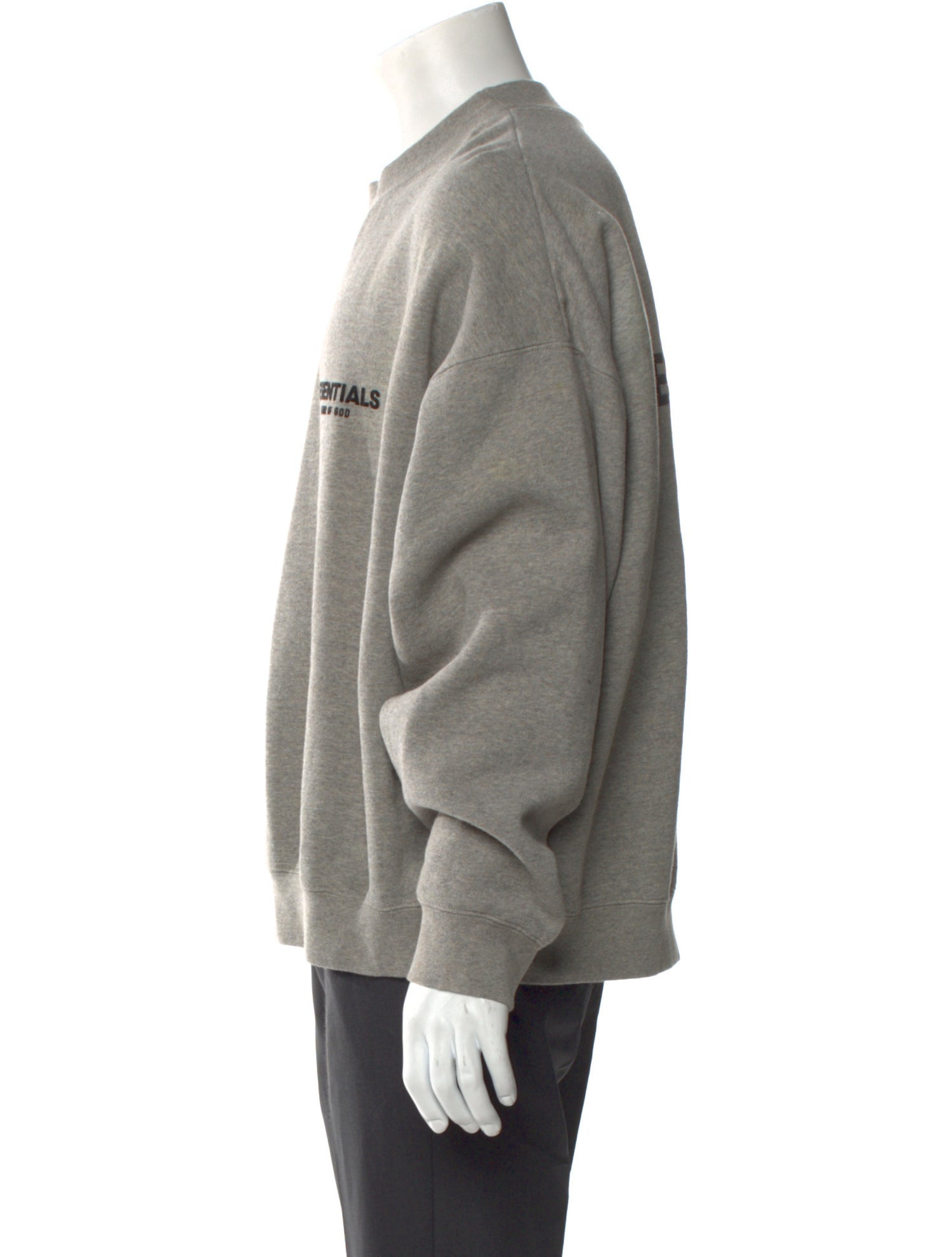 Essentials - Fear of God Graphic Print Crew Neck Sweatshirt