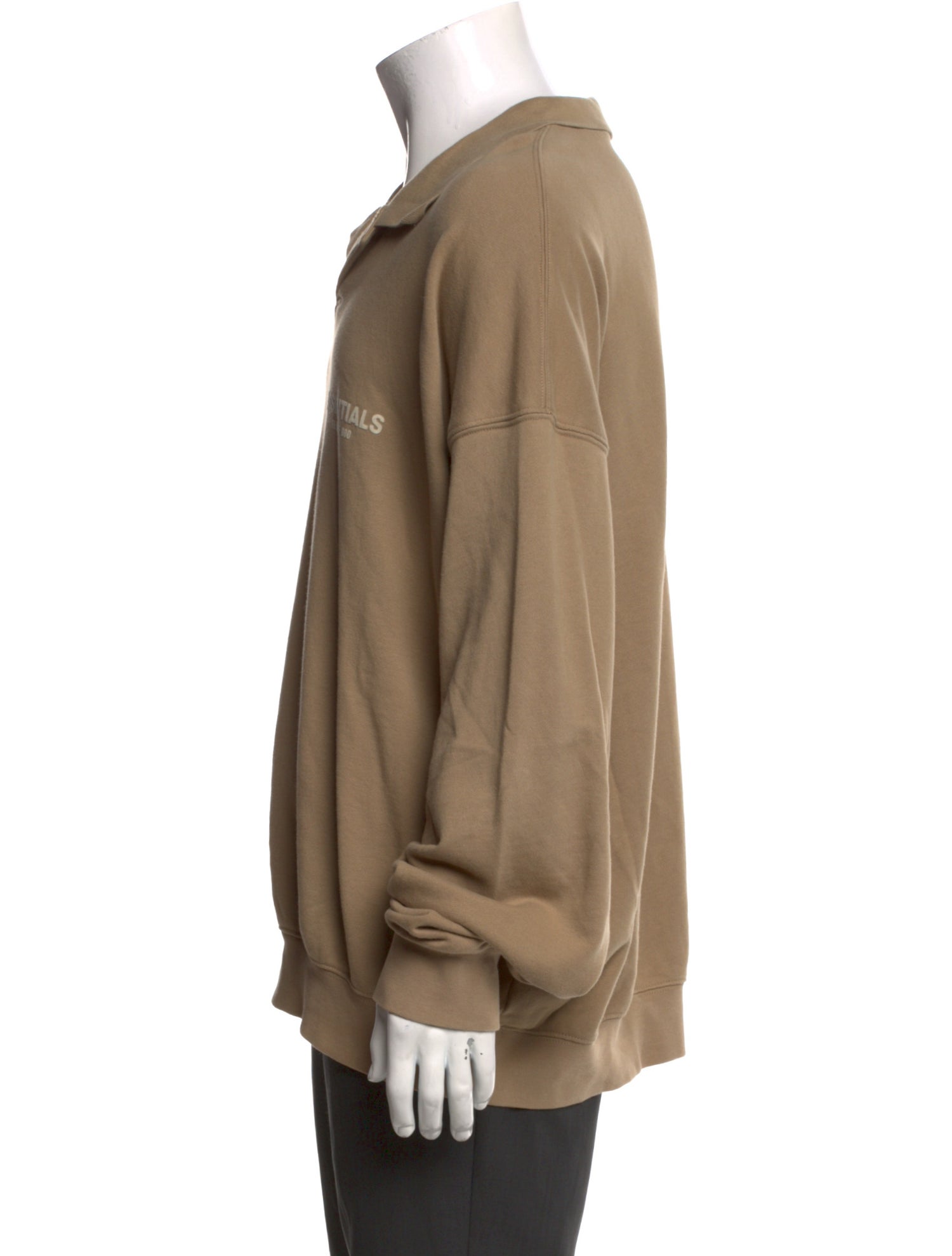 Essentials - Fear of God Graphic Print V-Neck Sweatshirt