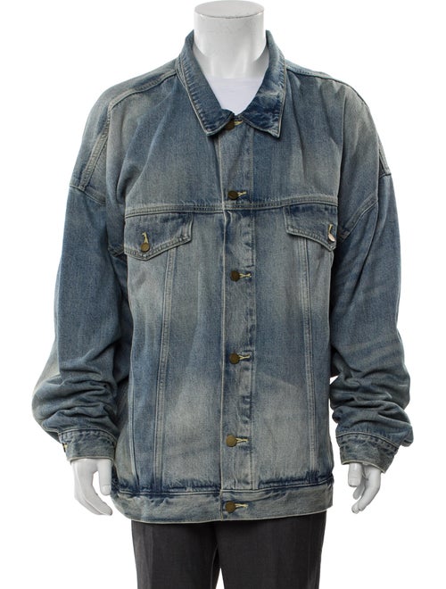 Essentials - Fear of God Printed Denim Jacket