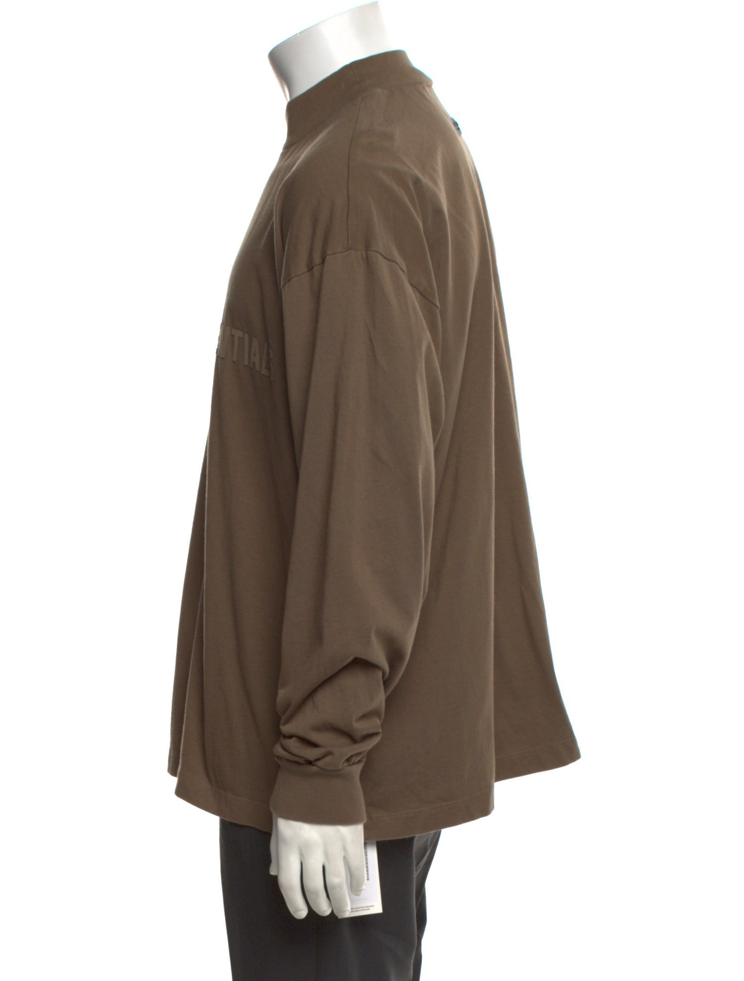 Essentials - Fear of God Long Sleeve Mock Neck Mock Neck T-Shirt