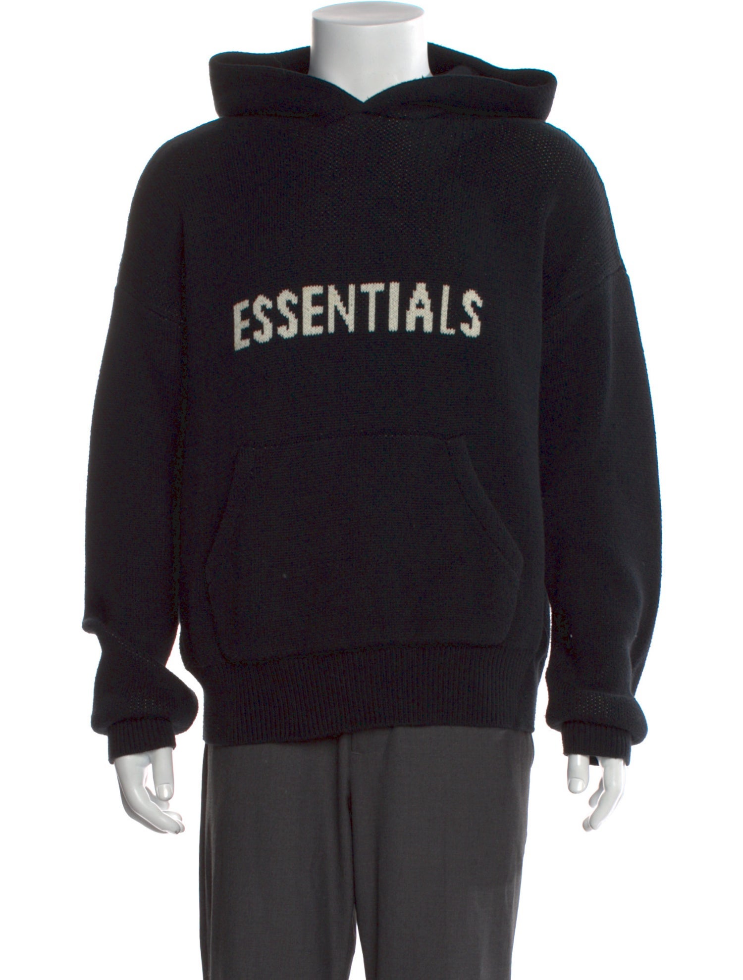 Essentials - Fear of God Graphic Print Mock Neck Pullover