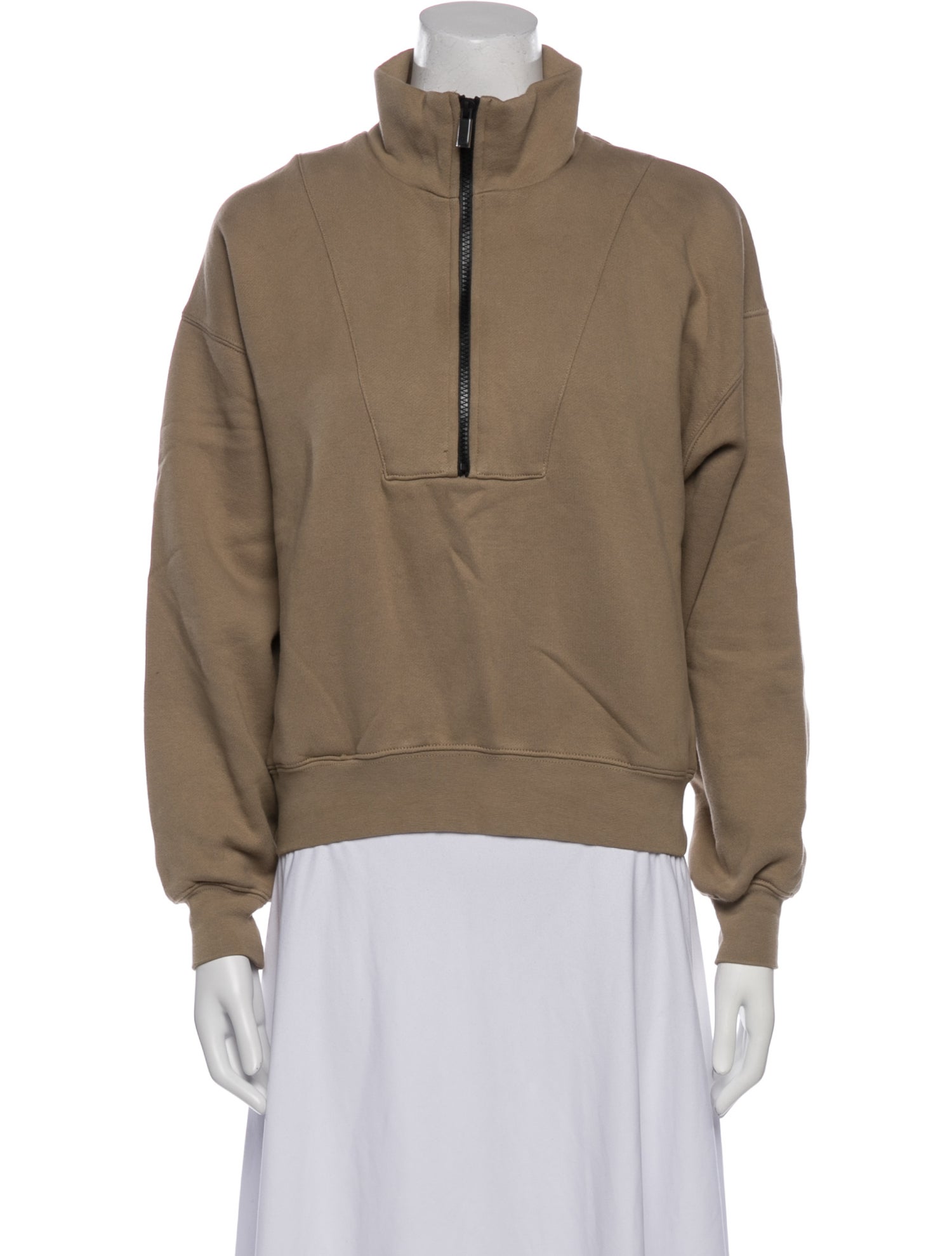 Essentials - Fear of God Mock Neck Long Sleeve Sweatshirt