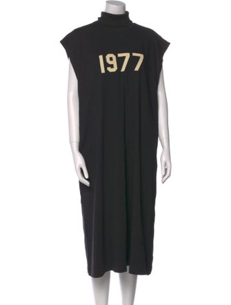 Essentials - Fear of God Graphic Print Midi Length Dress