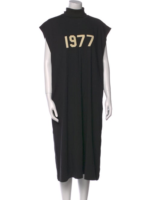Essentials - Fear of God Graphic Print Midi Length Dress