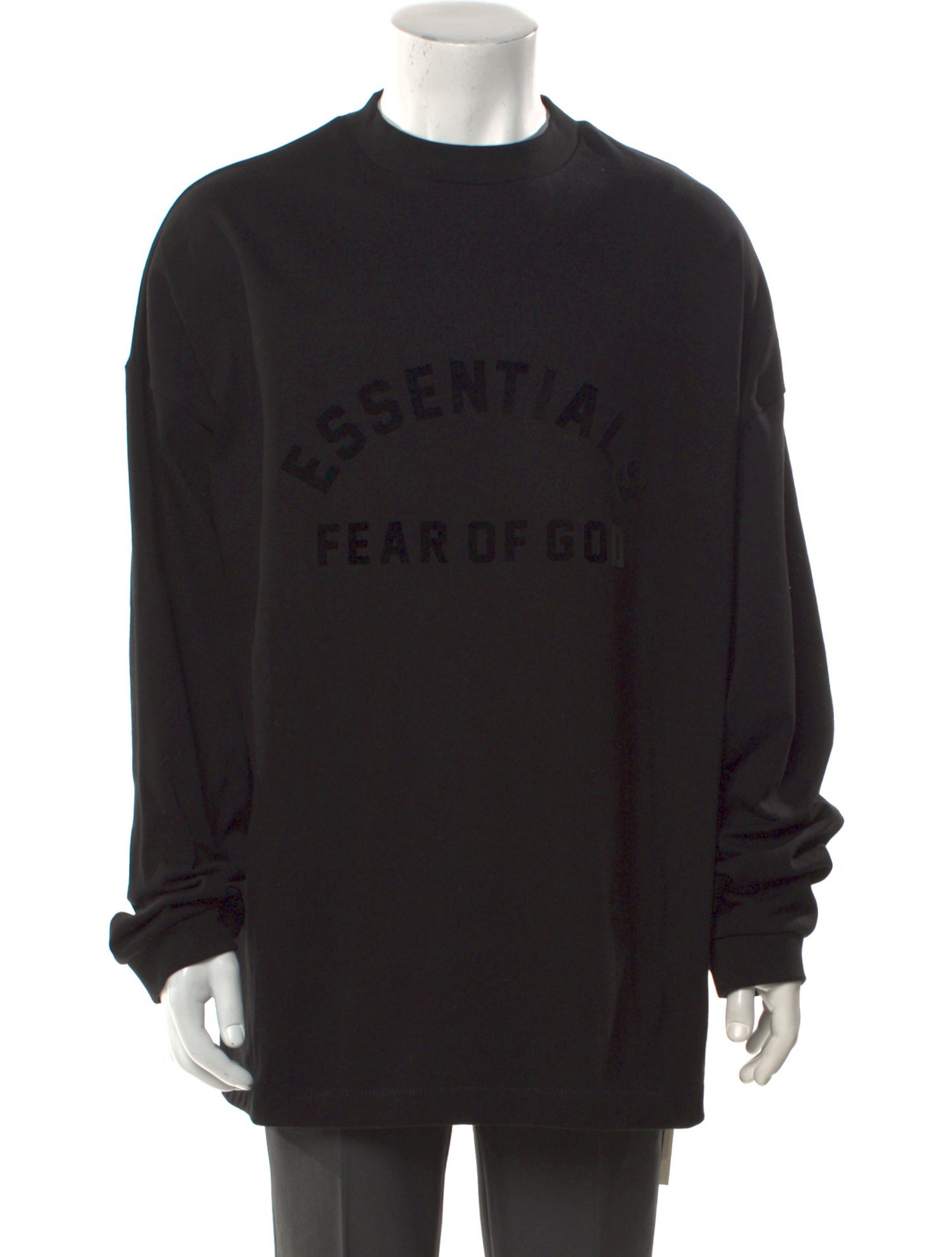 Essentials - Fear of God Graphic Print Crew Neck Sweatshirt