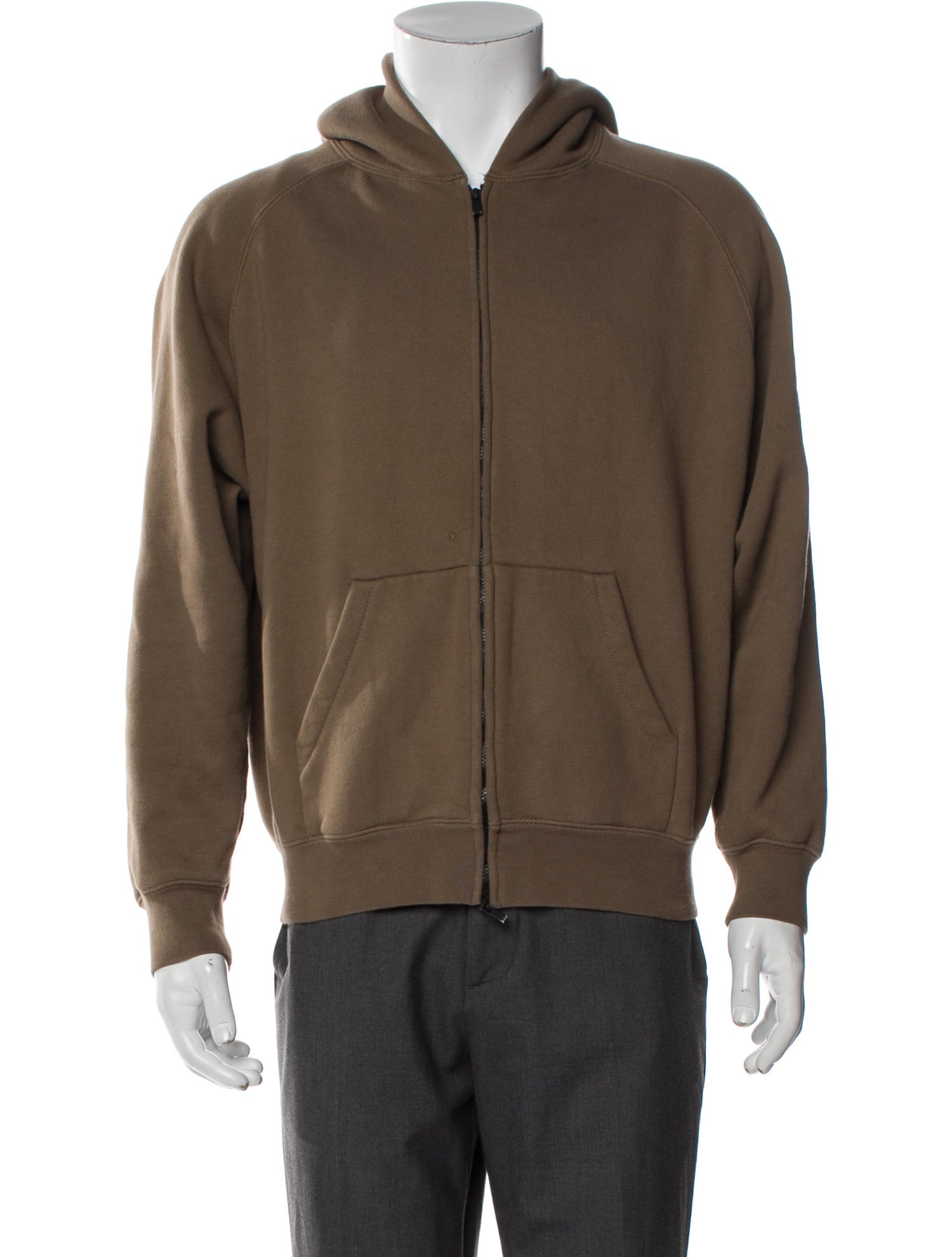 Essentials - Fear of God Big Kids ZIp Up Hoodie