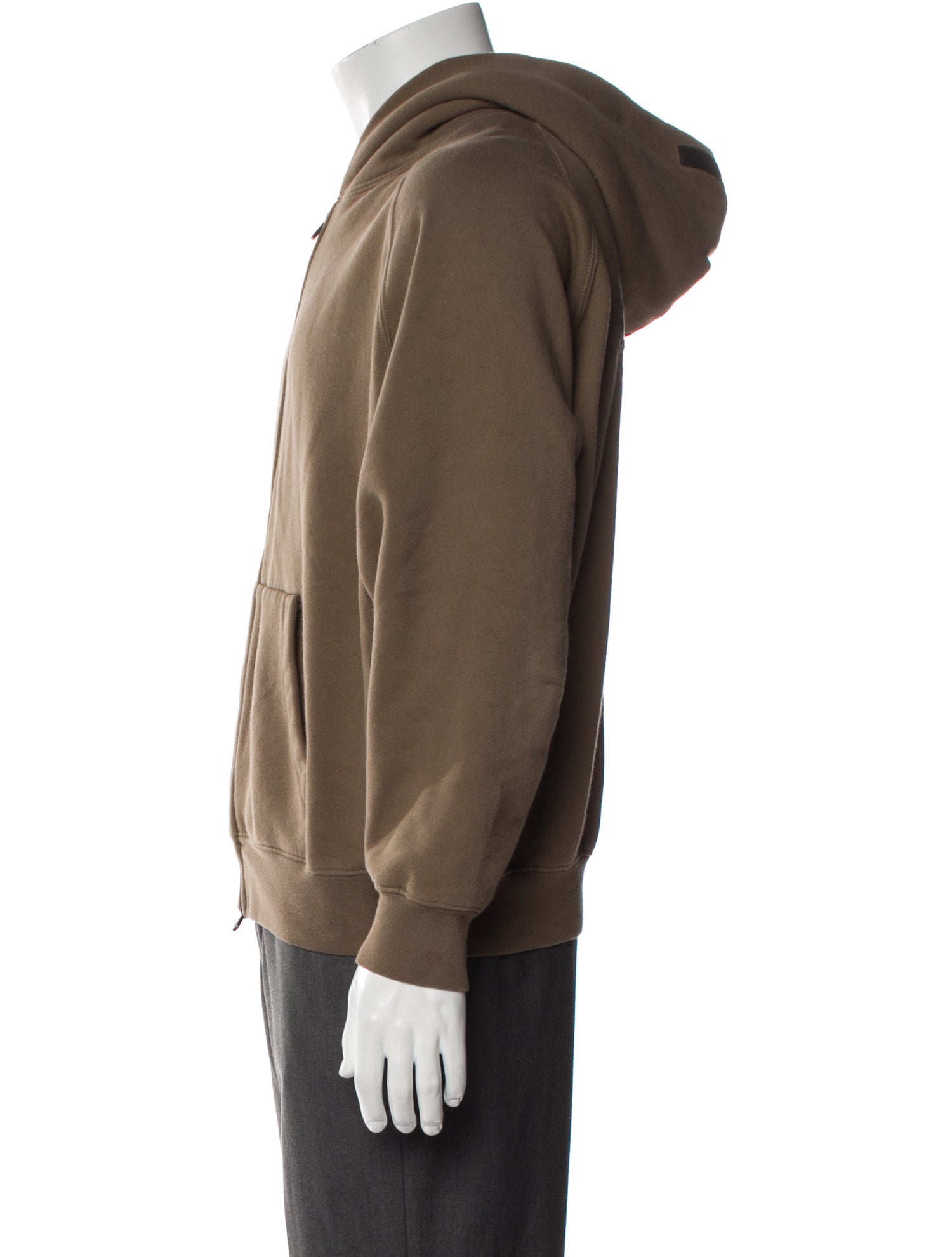 Essentials - Fear of God Big Kids ZIp Up Hoodie
