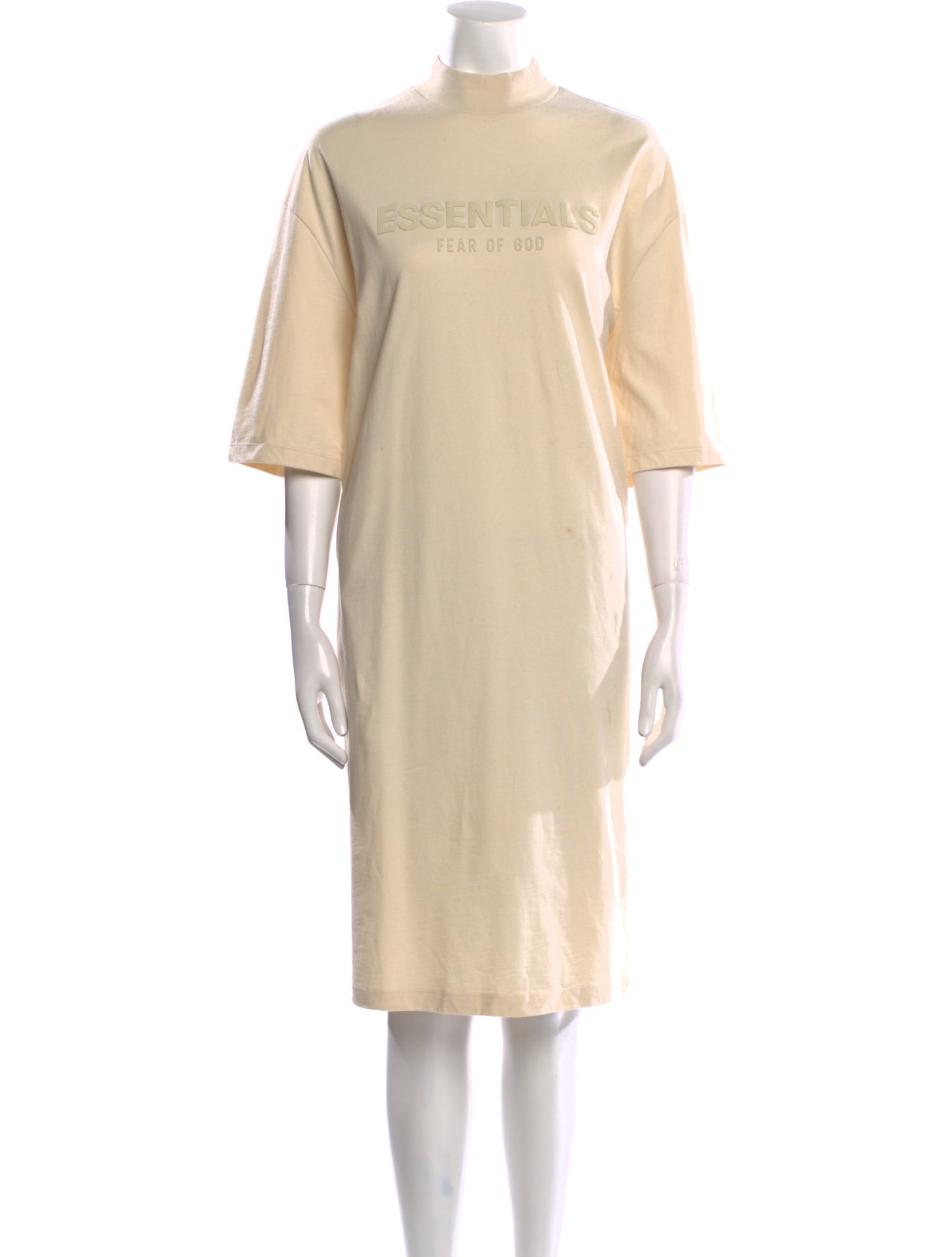 Essentials - Fear of God Mock Neck Knee-Length Dress