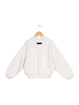 Essentials - Fear of God Kids boys' white sweatshirt