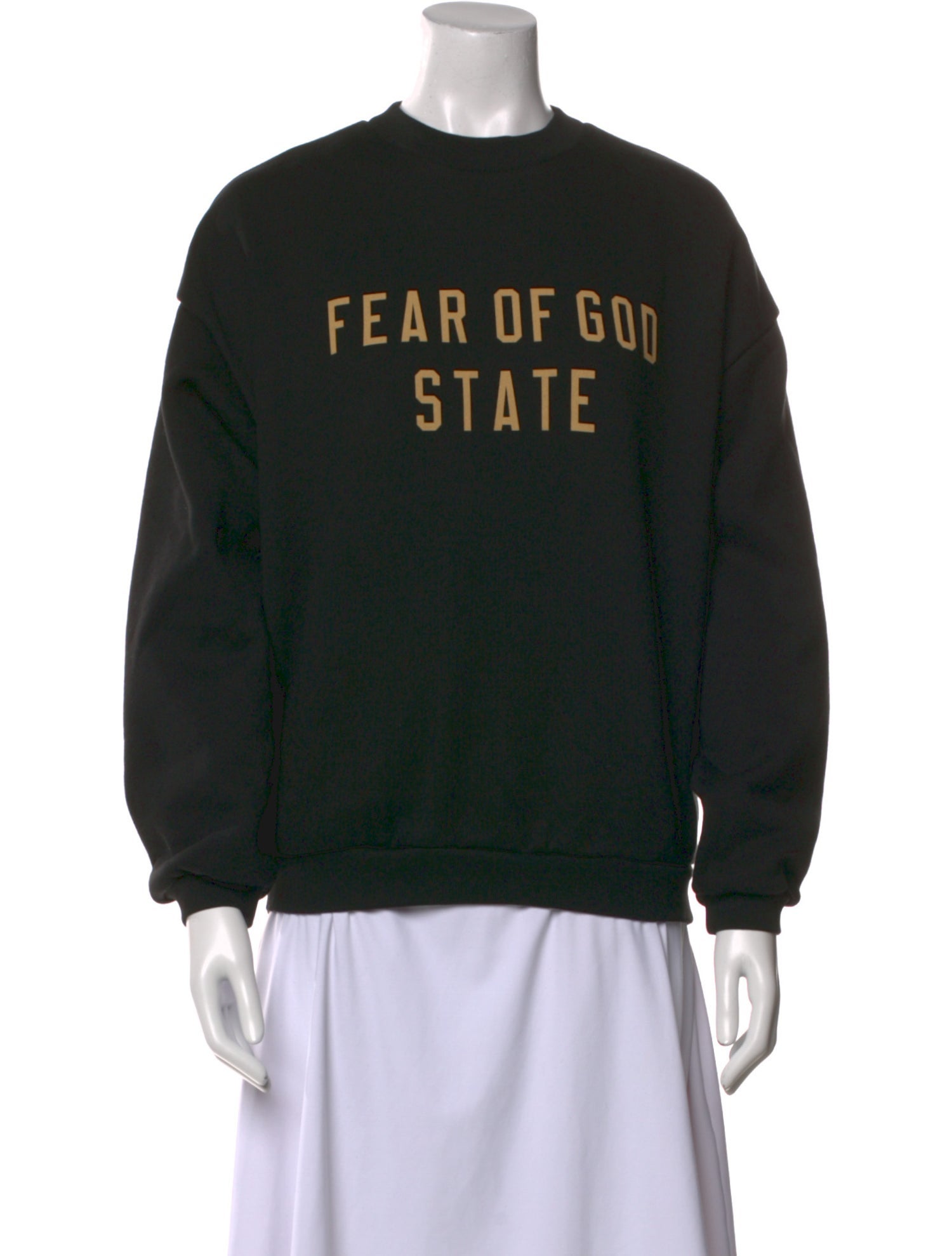 Essentials - Fear of God Graphic Print Crew Neck Sweatshirt