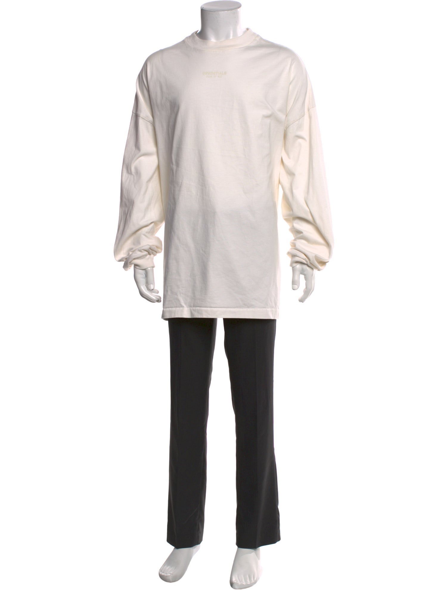 Essentials - Fear of God Mock Neck Long Sleeve T-Shirt