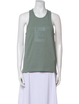 Essentials - Fear of God Graphic Print Scoop Neck Top