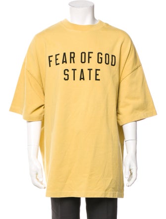 Essentials - Fear of God Graphic Print Crew Neck T-Shirt