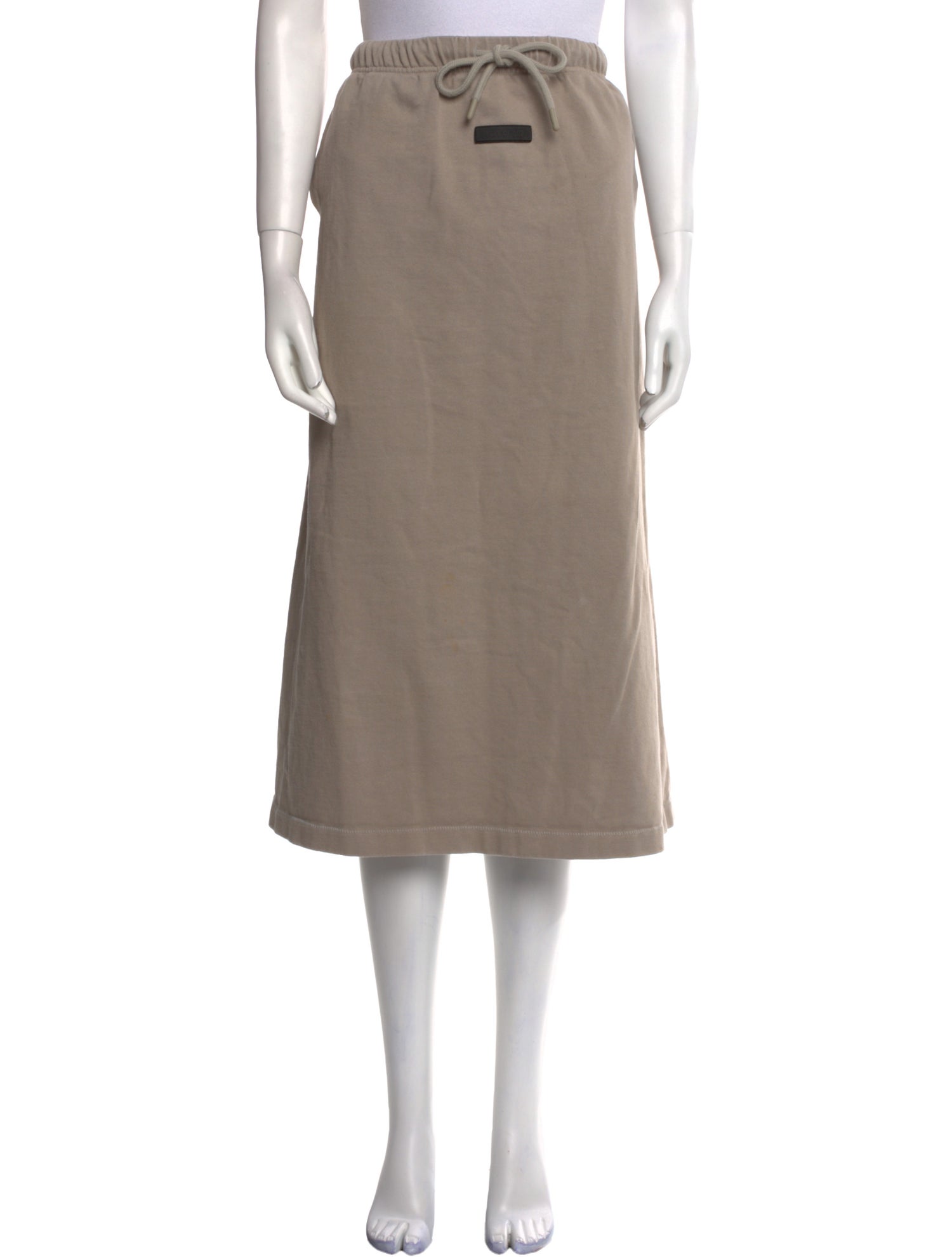 Essentials - Fear of God Embroidered Accent Midi Length Skirt