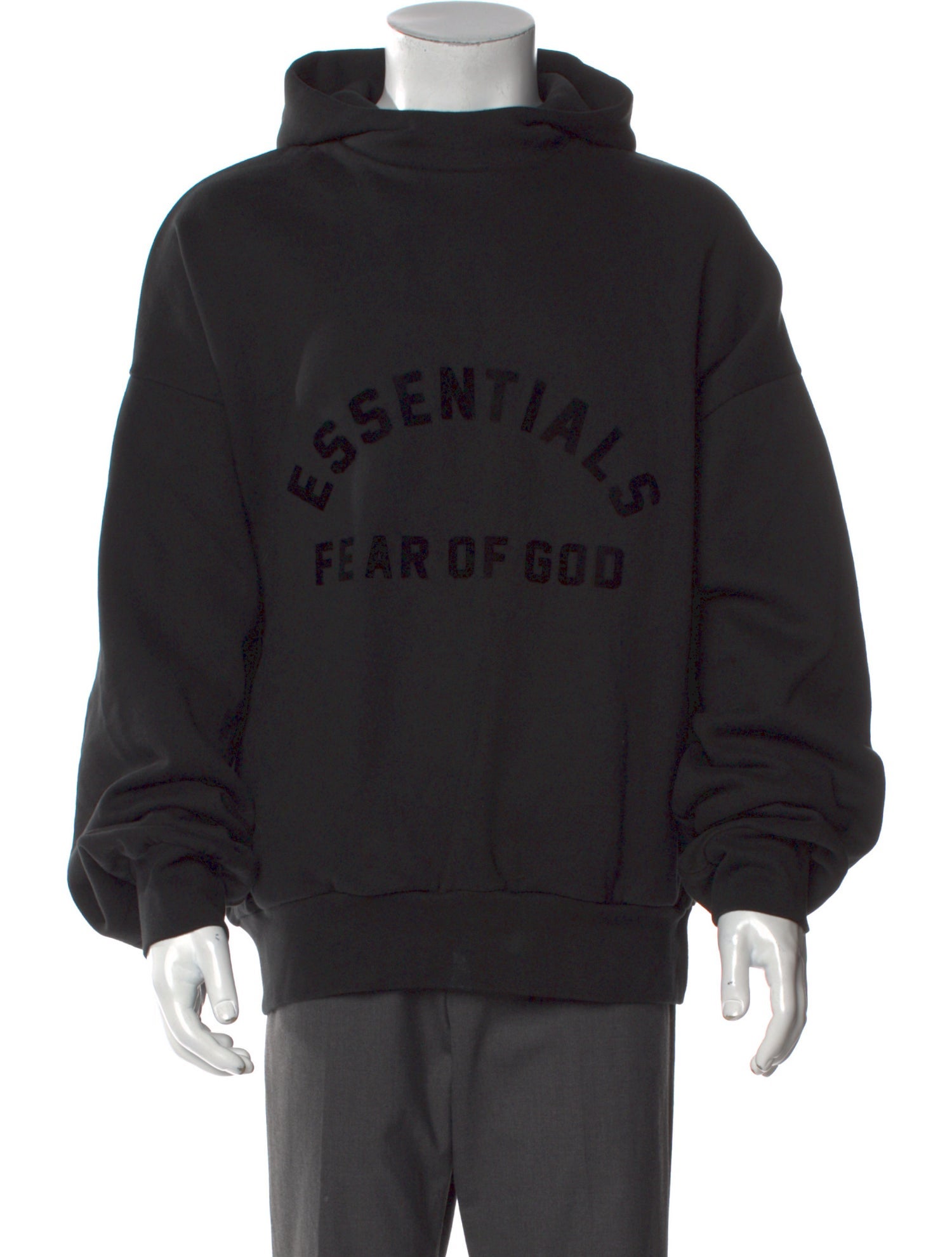 Essentials - Fear of God Graphic Print Turtleneck Hoodie