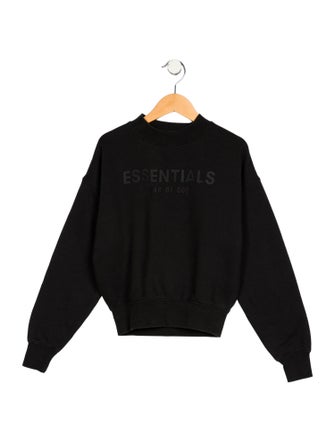 Essentials - Fear of God Essentials - Fear of God Girls' Cotton Crewneck Sweater